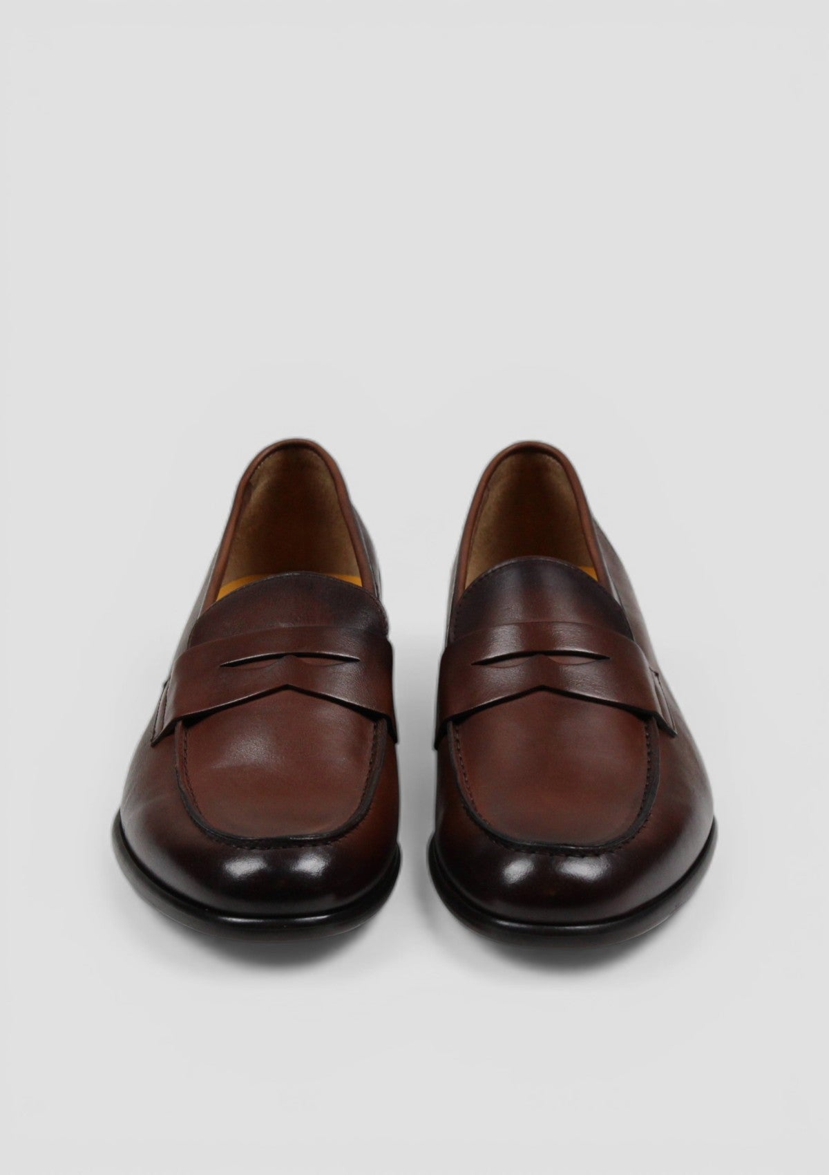 DU3400STRAUY188TM04  MOCASSINO PENNY ADLER IN PELLE T-MORO