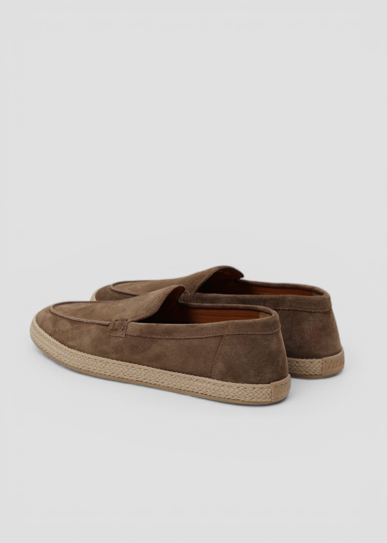 DU3428MALNUY009AM08  MOCASSINO IN SUEDE  CACAO