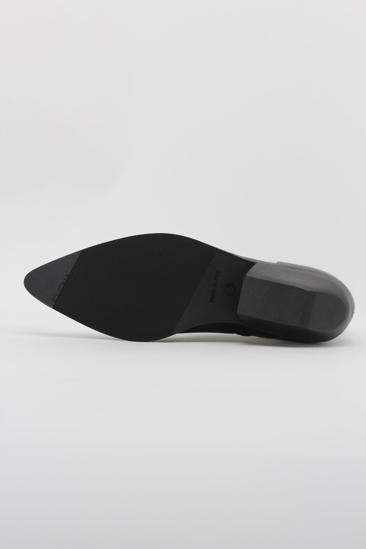 E4519. Stivaletto Texano in Pelle Elena Iachi - Nero