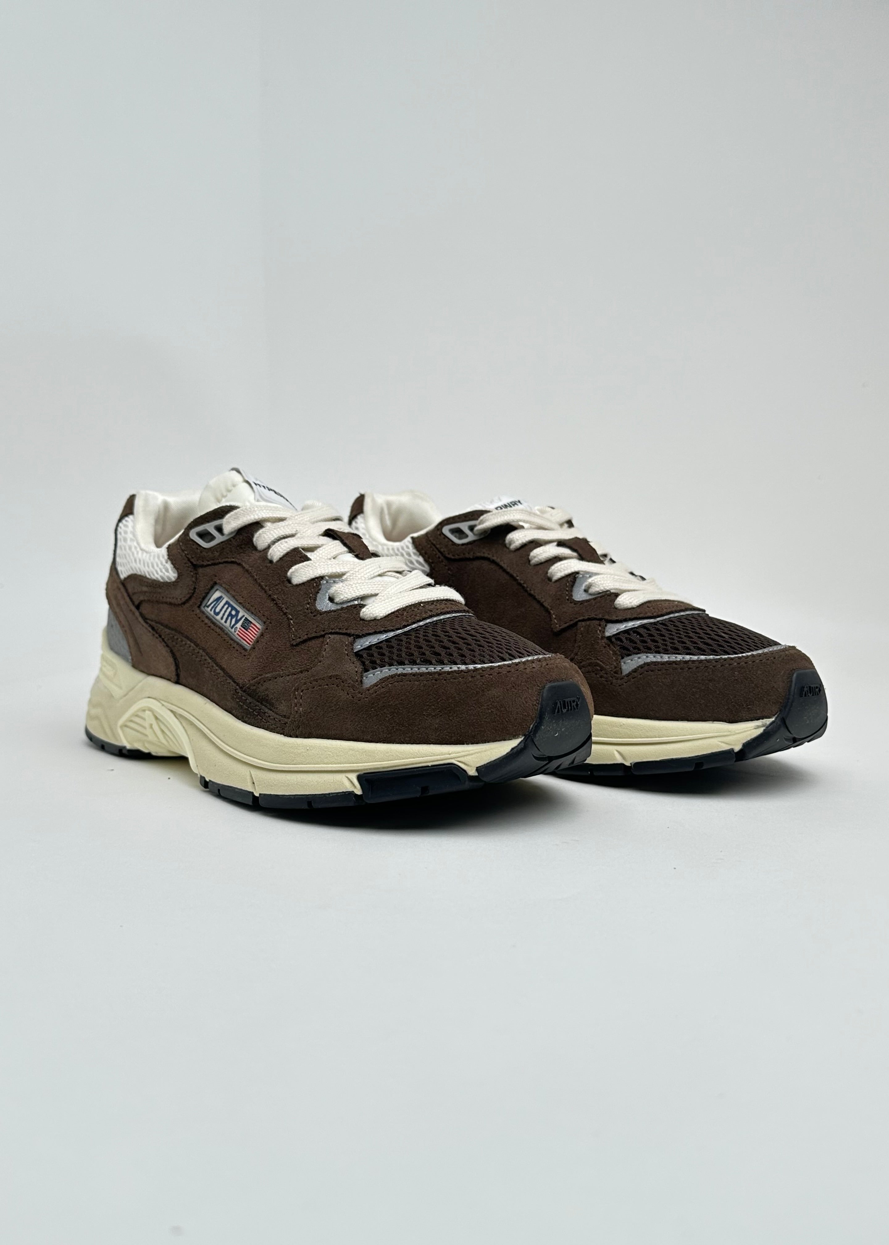 HYLW UM25 SCARPE DONNA UM25 CAMOSCIO/MESH COTTO/MARSHMALLOW