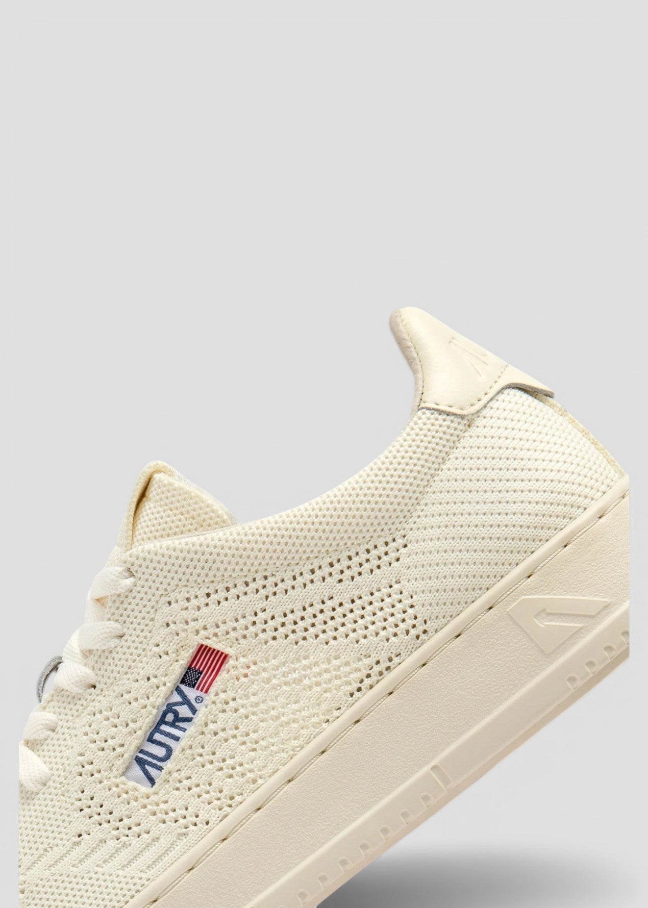 EKLW-KN10 SNEAKERS DONNA EASEKNIT LOW KNIT/LEAT WINTER/WHT