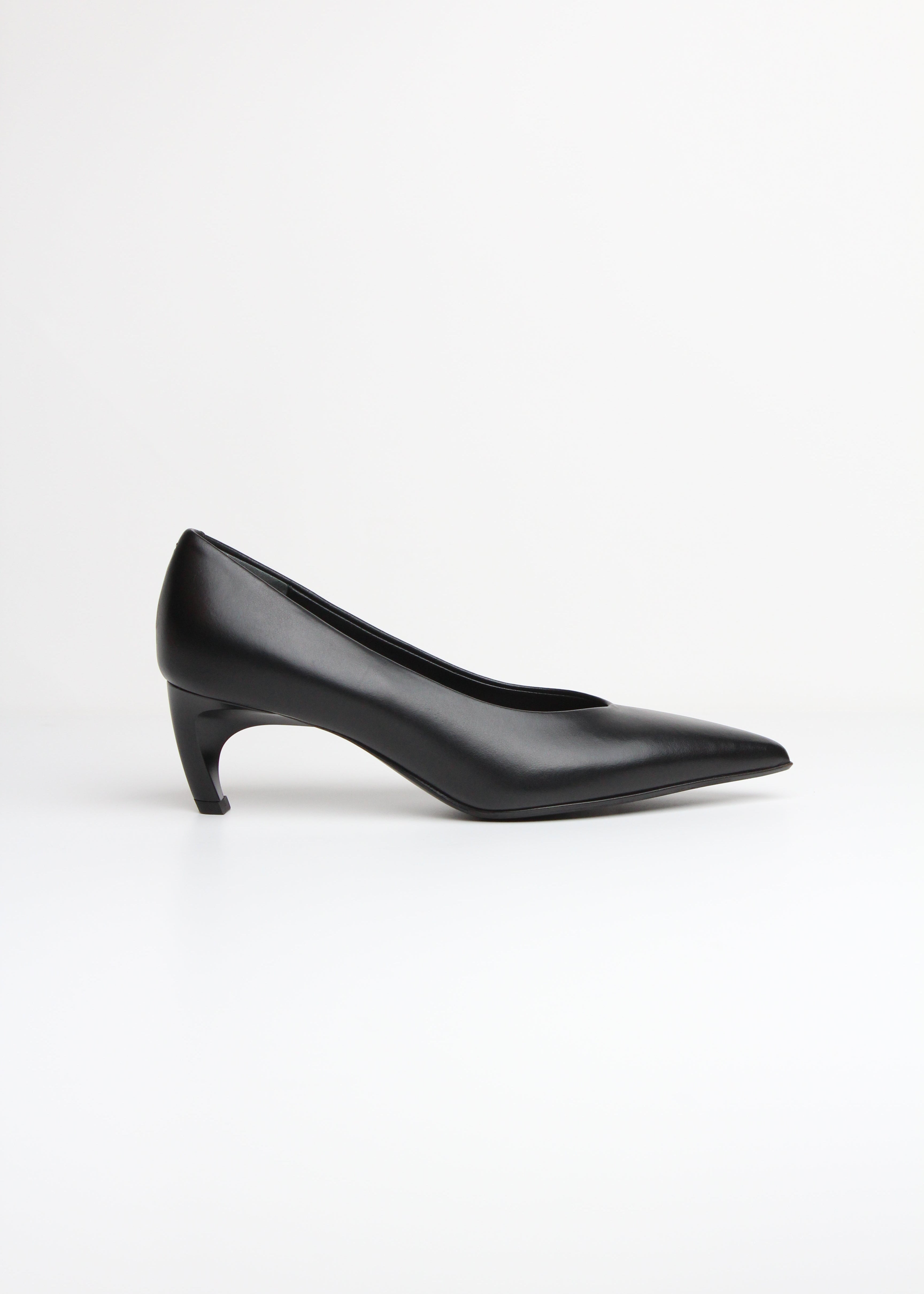 FW25-ELOISA56  DÉCOLLETÉ IN PELLE  NERA
