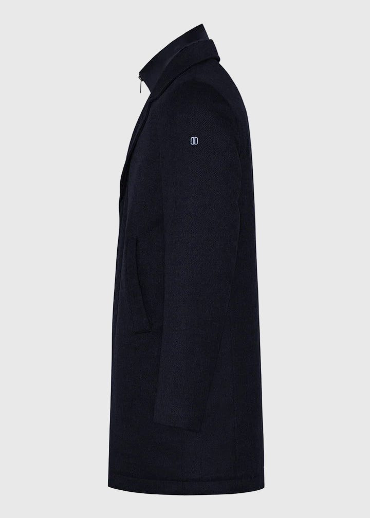 FW25-FONDO-PRATO  CAPPOTTO  UOMO  COLORE BLU DI PRUSSIA