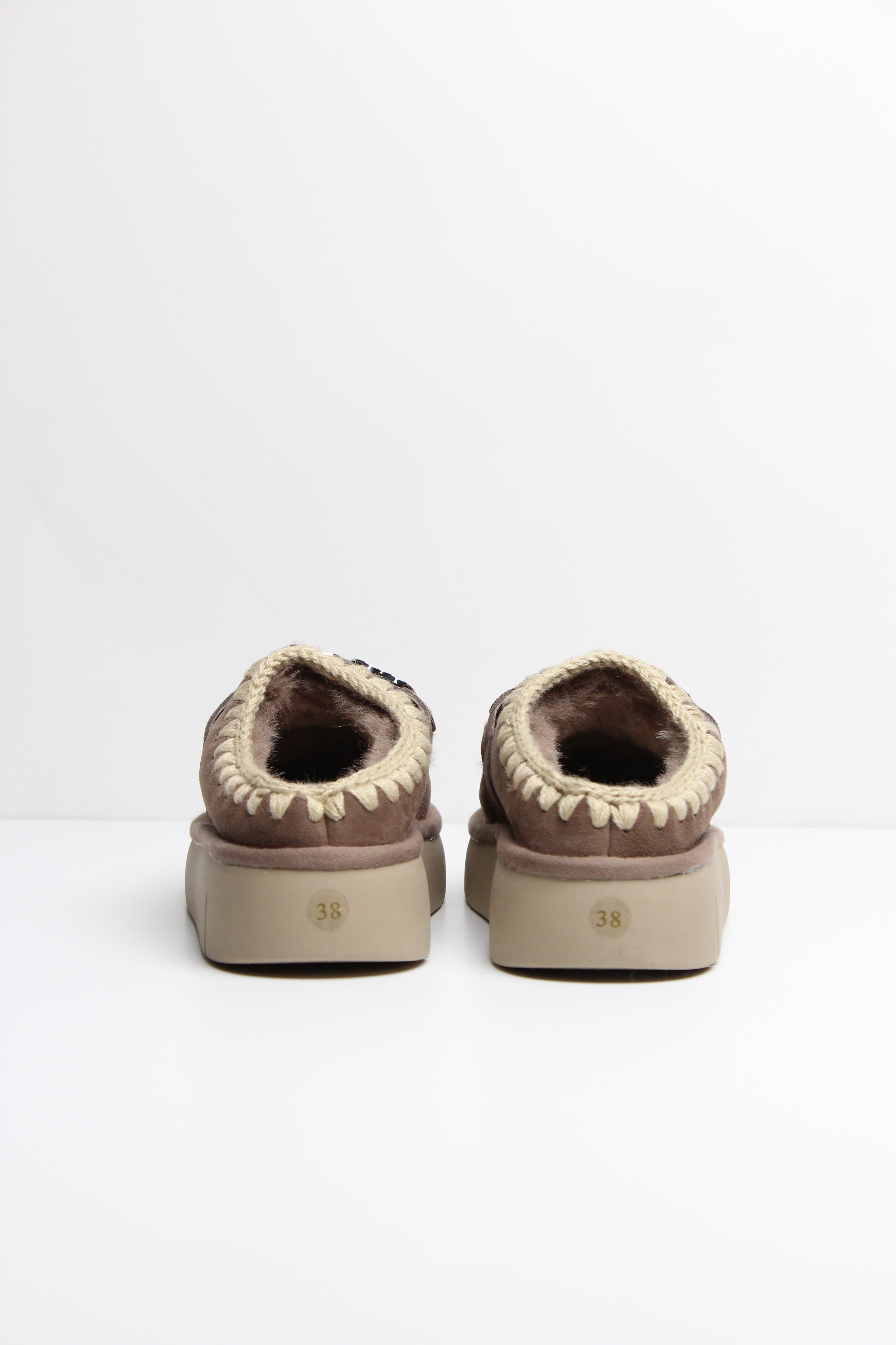 FW25-MU-FW531001A BOUNCE CLOG METAL LOGO  COLORE GRIGIO