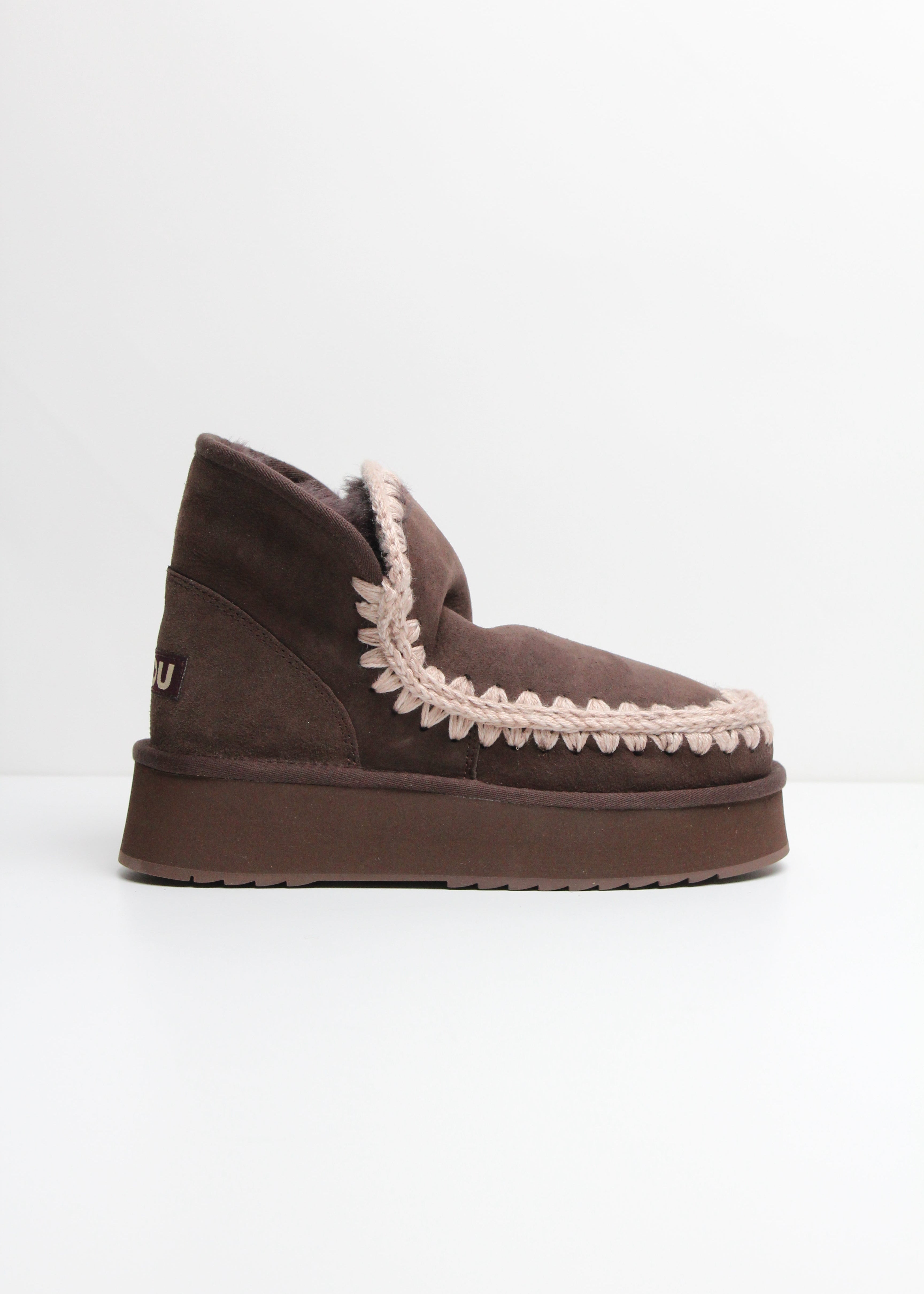 FW25-MU-FW681000A   MINI ESKIMO PLATFORM BOOT COLORE MOCHA