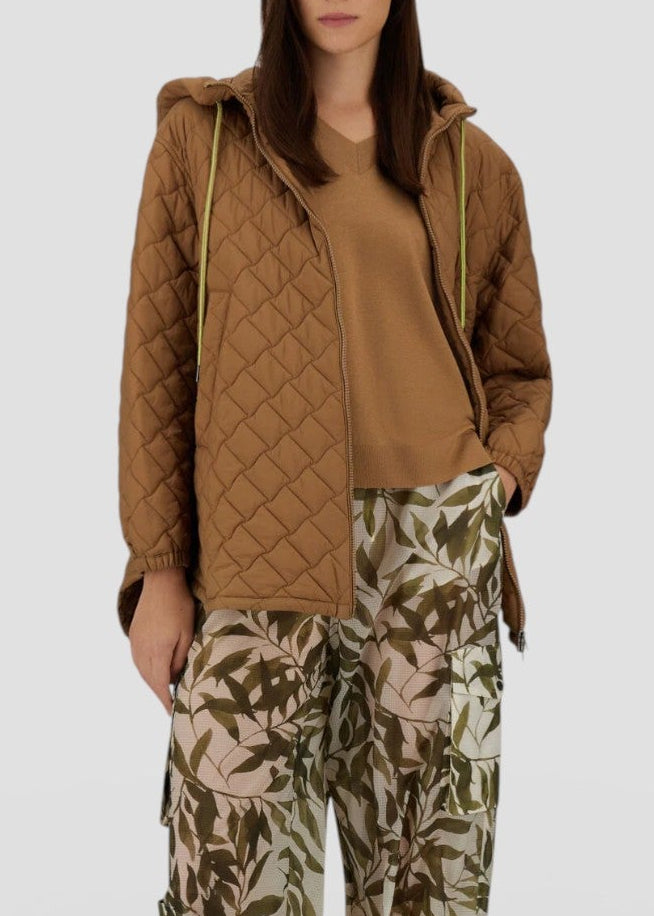 SS26-GC000537D-12456Z GIACCONE TEMPLATE CAMMELLO