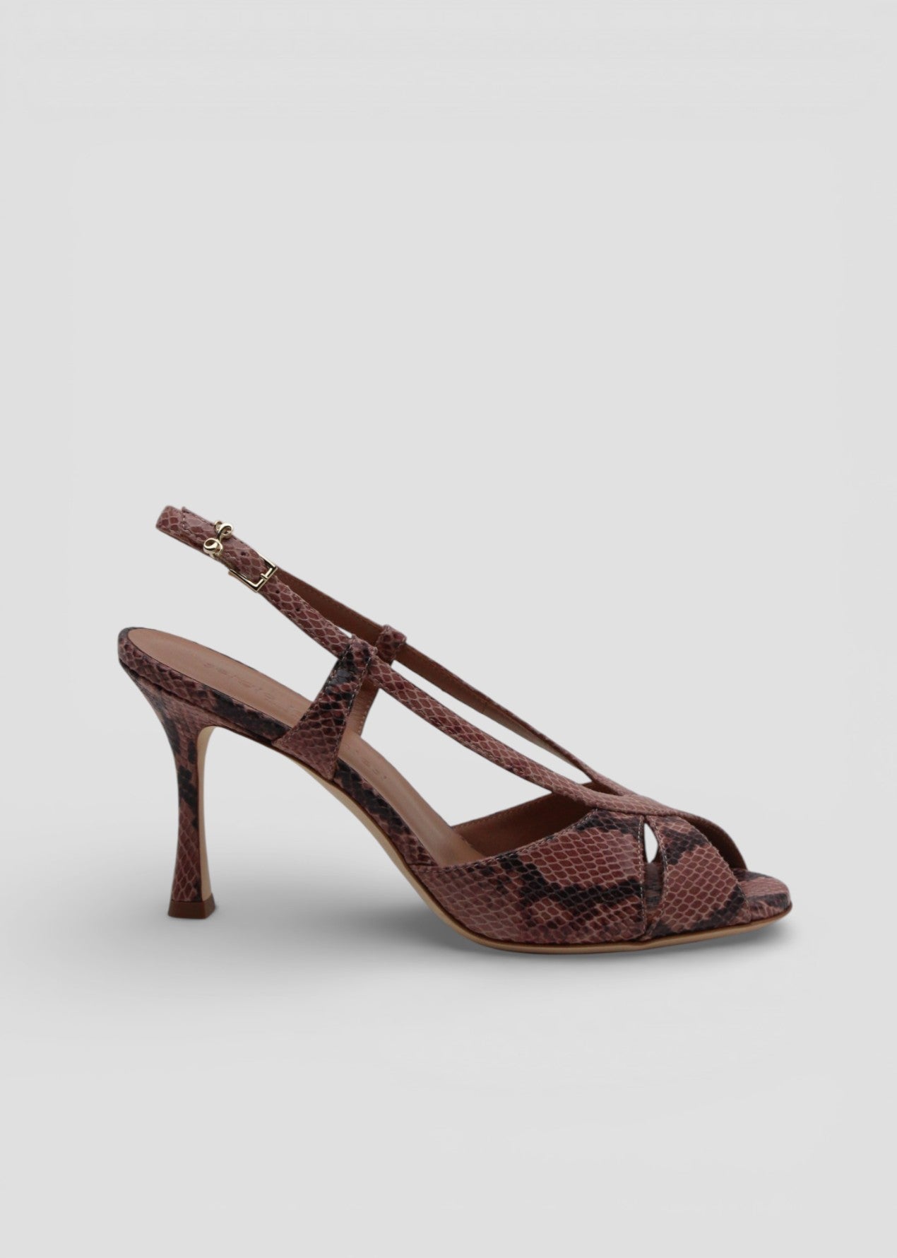 SS26-HEIDE6 SANDALO  PITONE SKIN