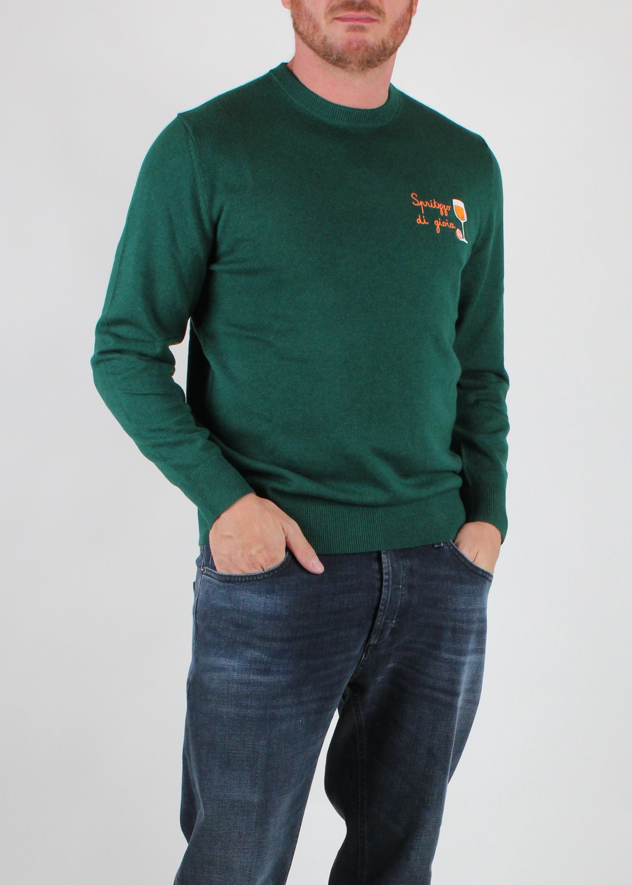 FW25-HER0024-03464I MAGLIONE UOMO HERON LIGHT -EMBRY SPRITZZO 51