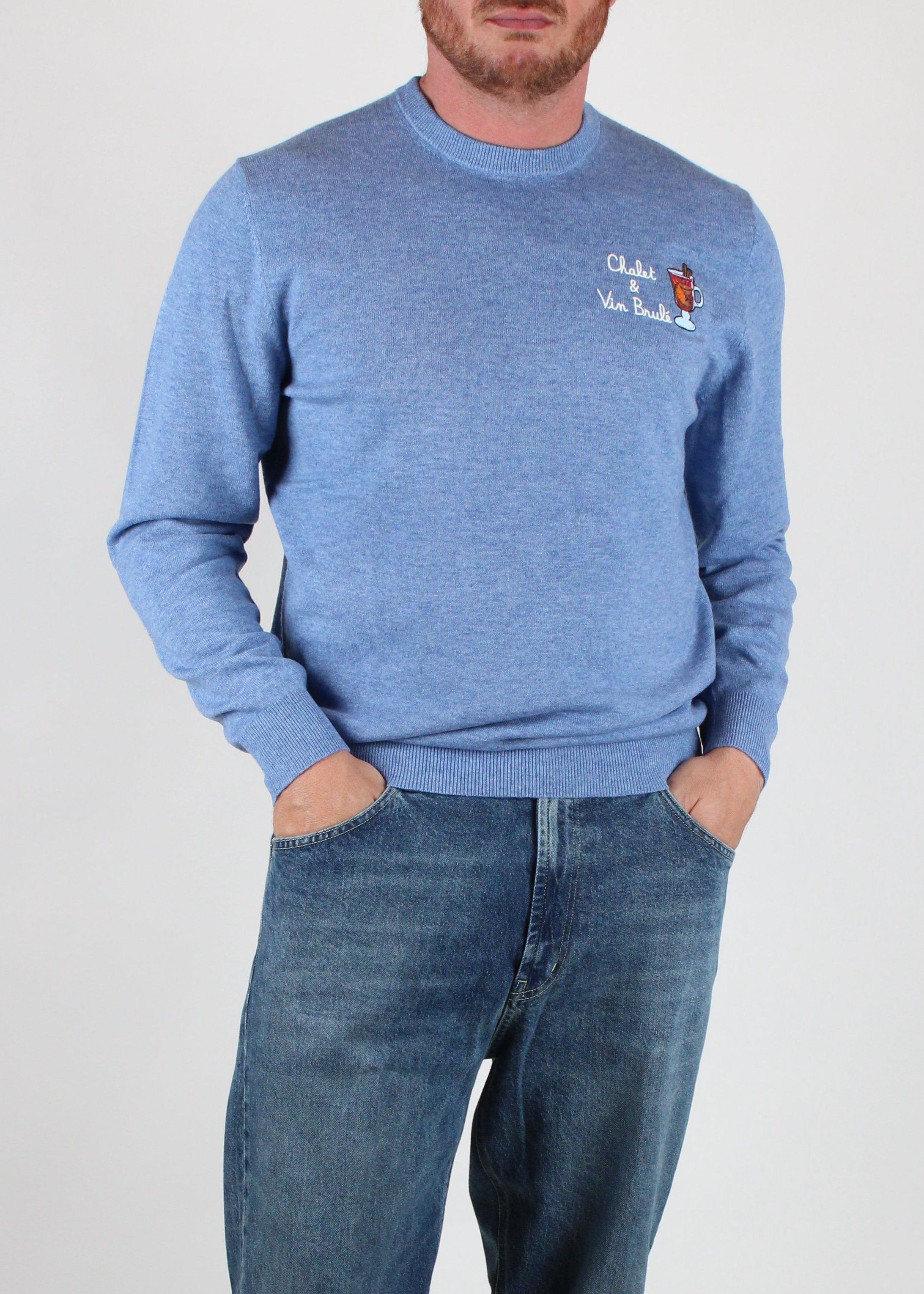 FW25-HER0024-03500I MAGLIONE UOMO HERON LIGHT -EMBRY CHALET E VIN BRULE 33