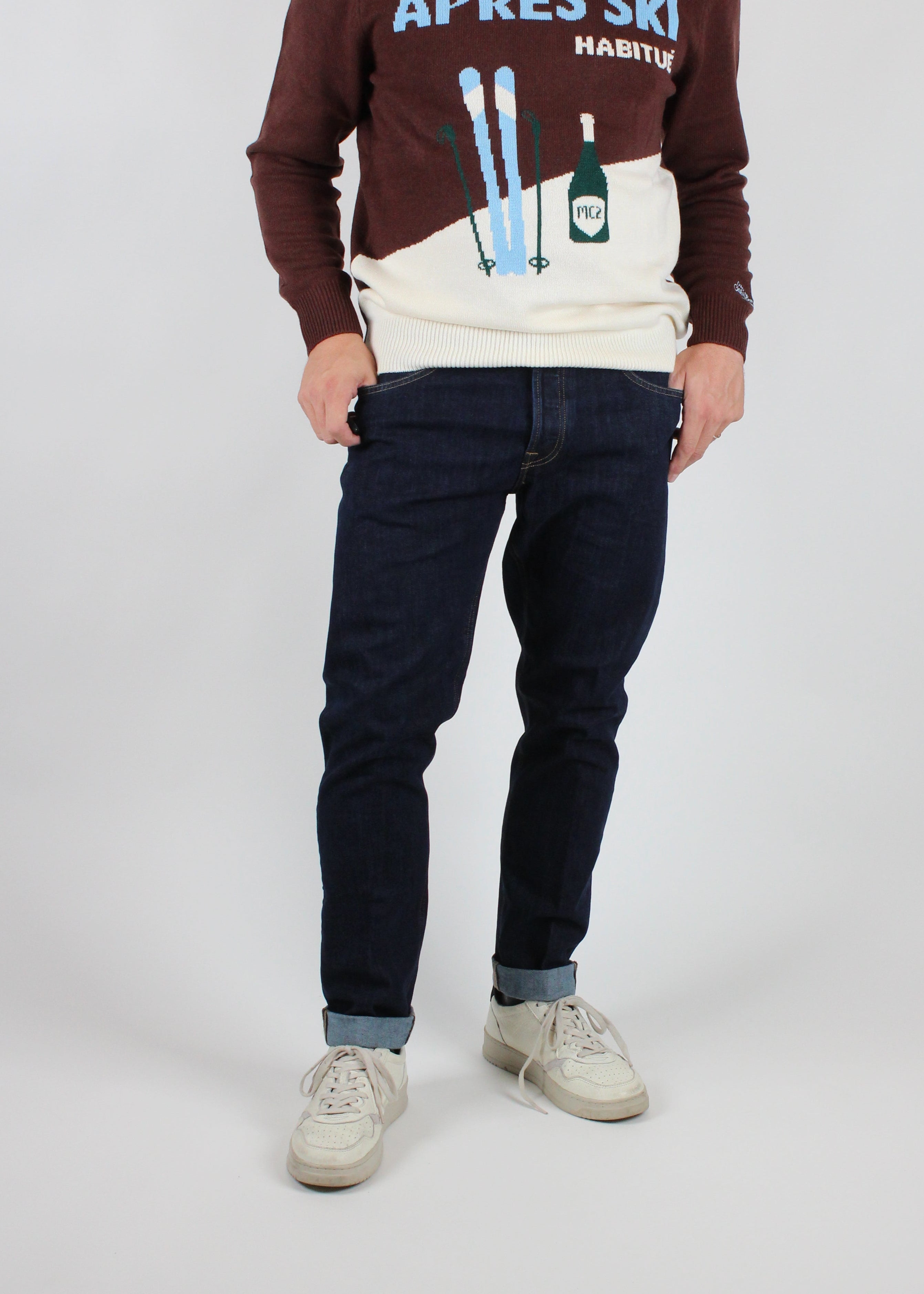 FW25-UP563-DS0257U-LH1-800 JEANS ICON IN DENIM SCURO