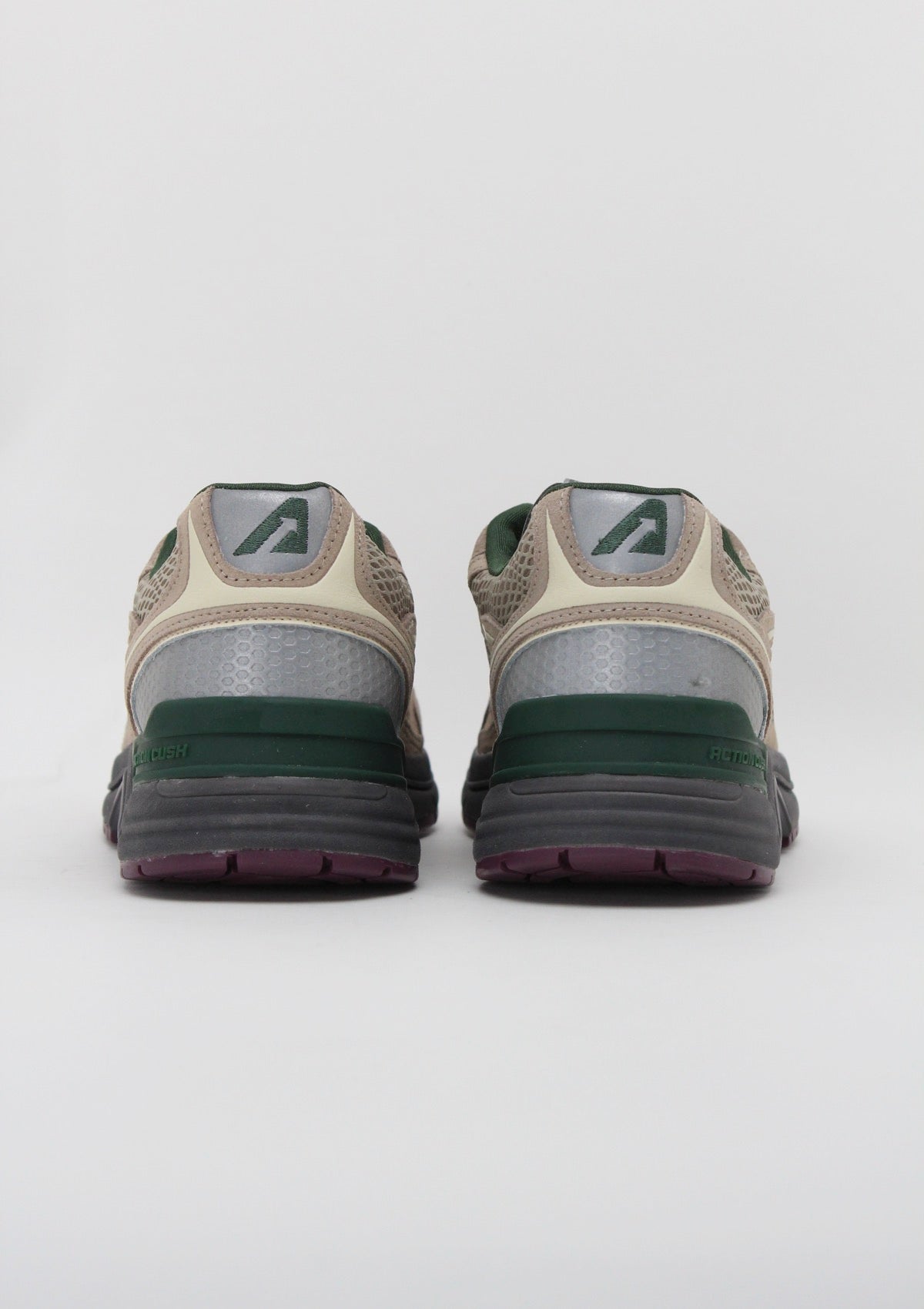 HYLM CI07 SNEAKERS UOMO AUTRY HYPERWAY - BEIGE / GRIGIO / VERDE / VIOLA