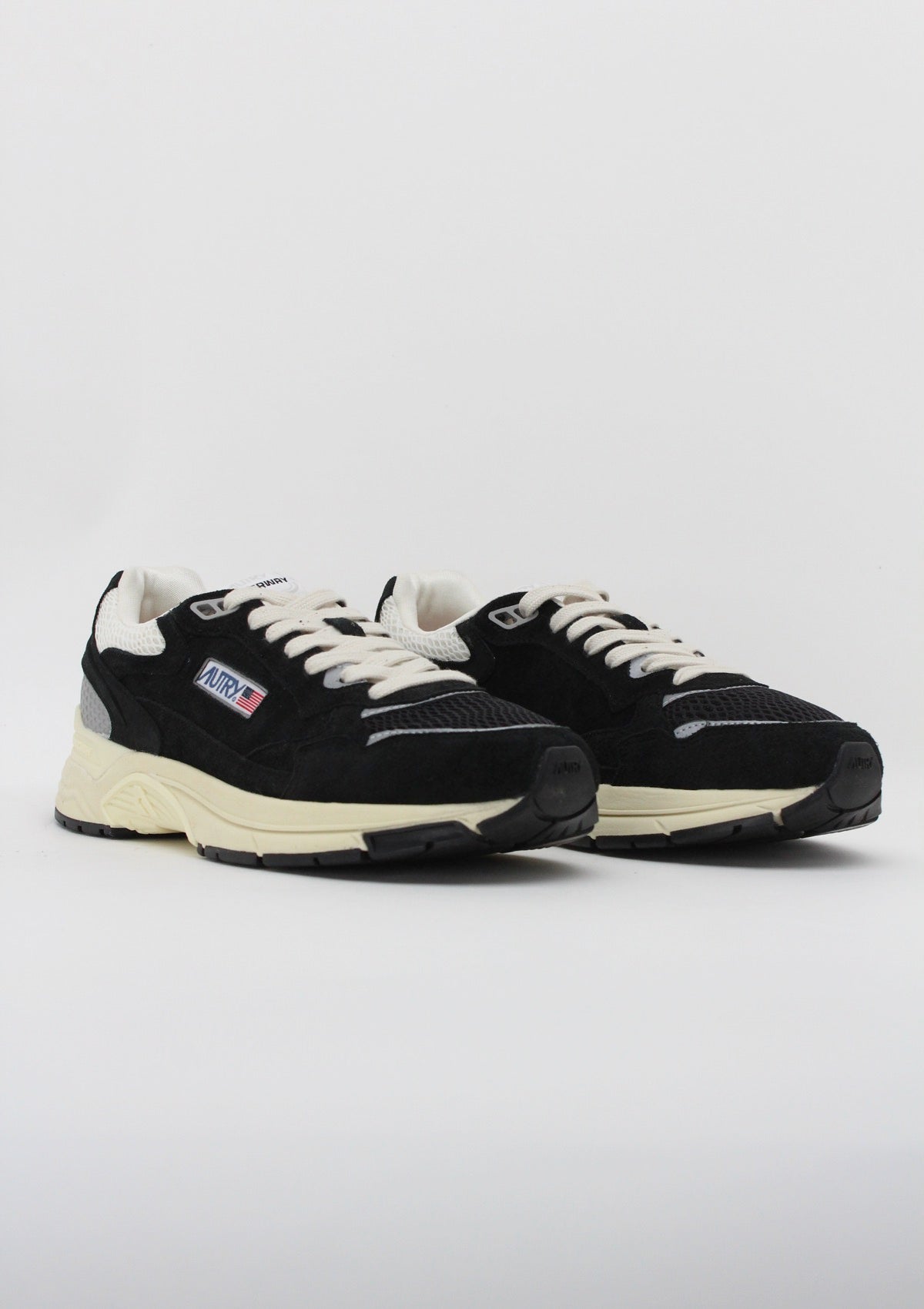 HYLM UM23 SNEAKERS UOMO AUTRY HYPERWAY - NERO / CREMA / ARGENTO