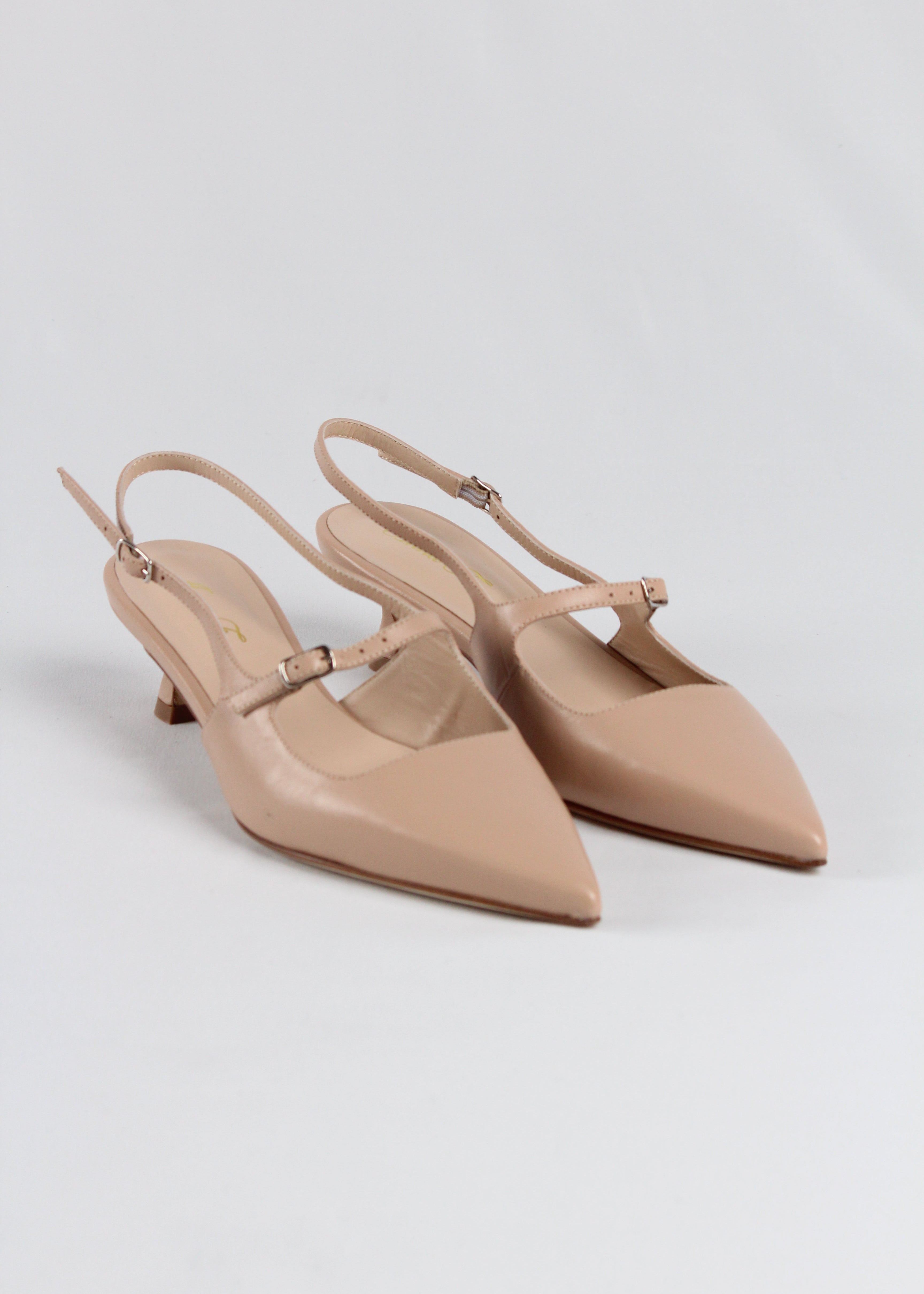 1848 SLING BACK IN NAPPA BEIGE