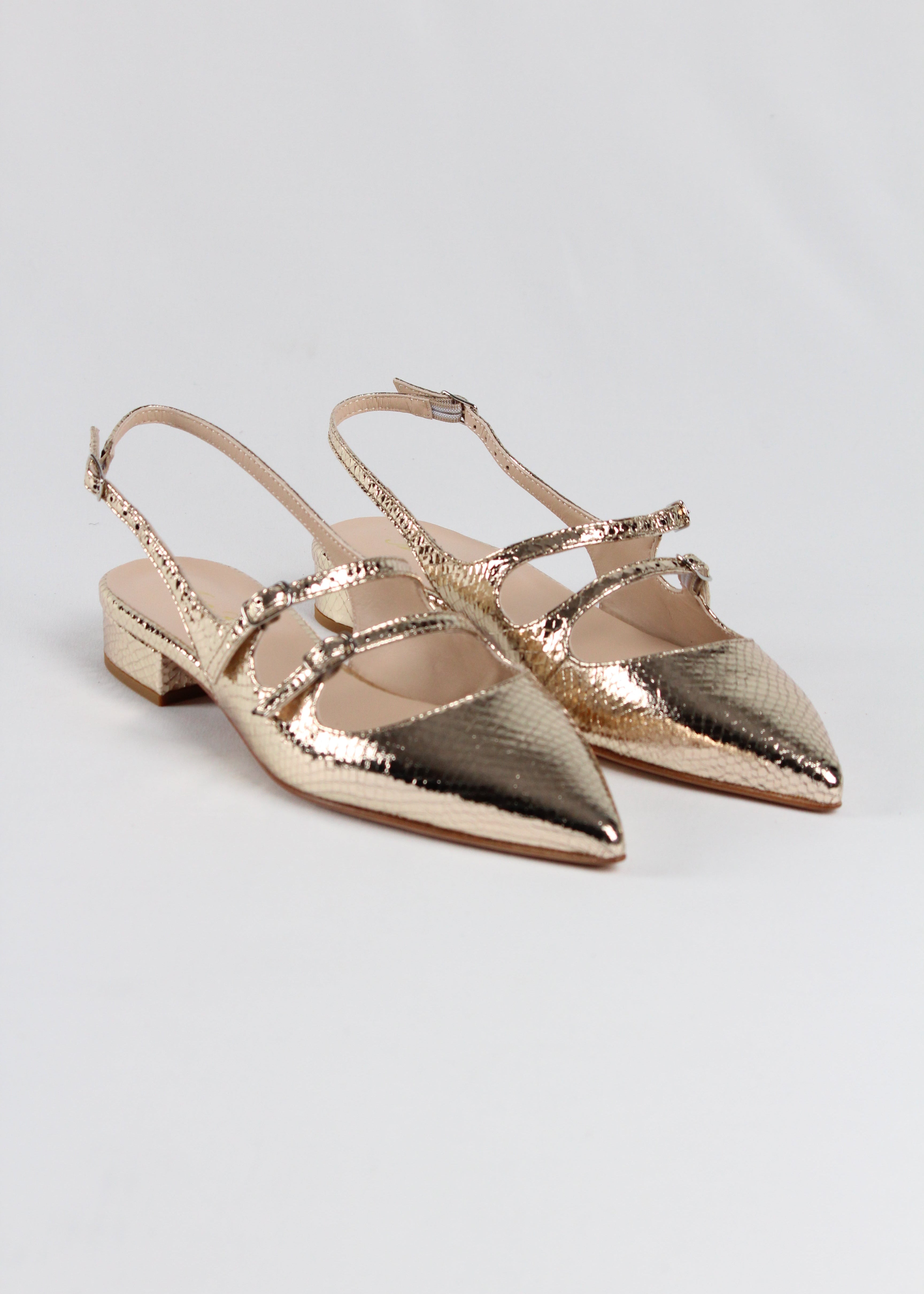3775  SLING BACK WHIPS PLATINO