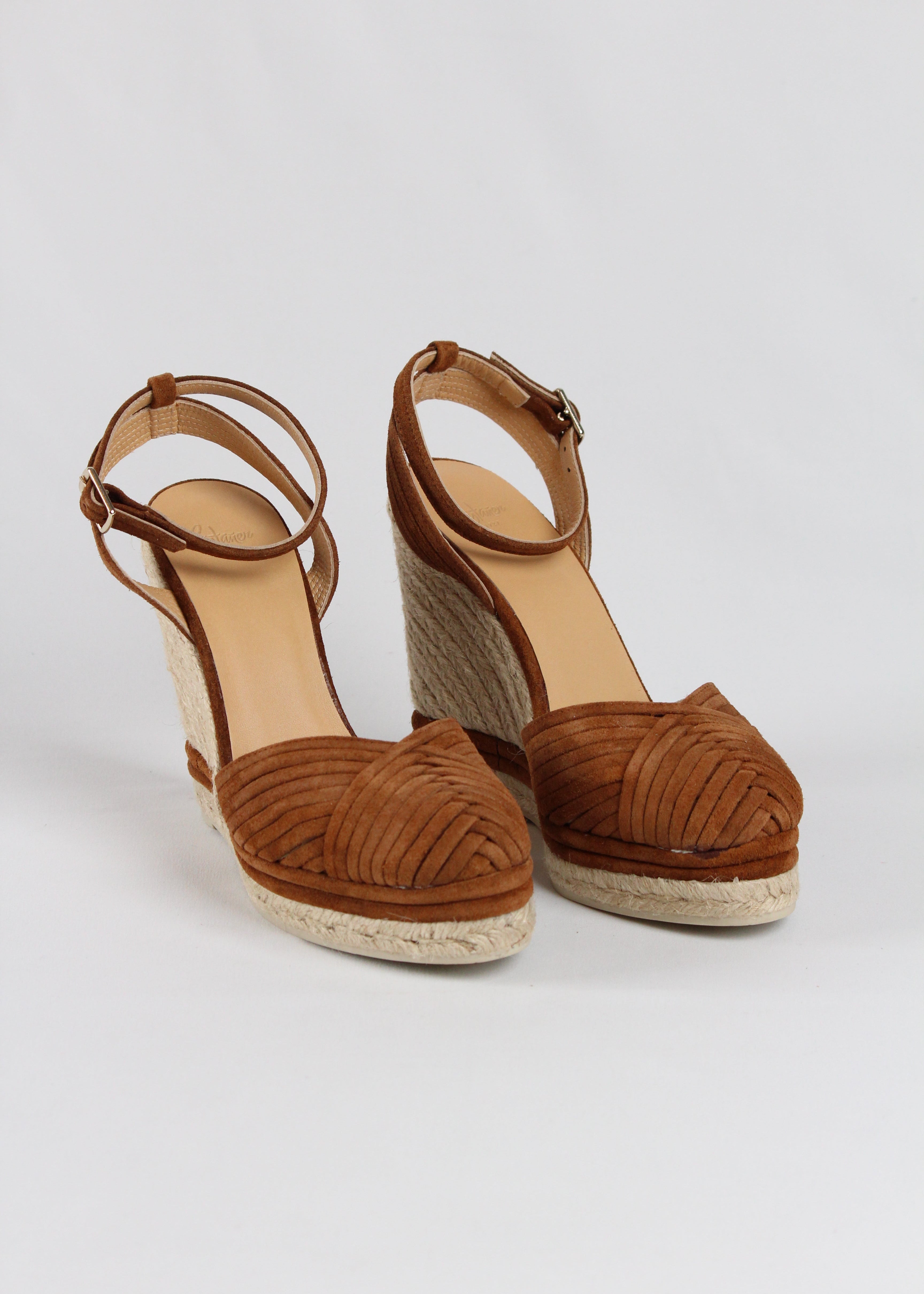025685-2003  ESPADRILLA COLINA IN SUEDE INTRECCIATO