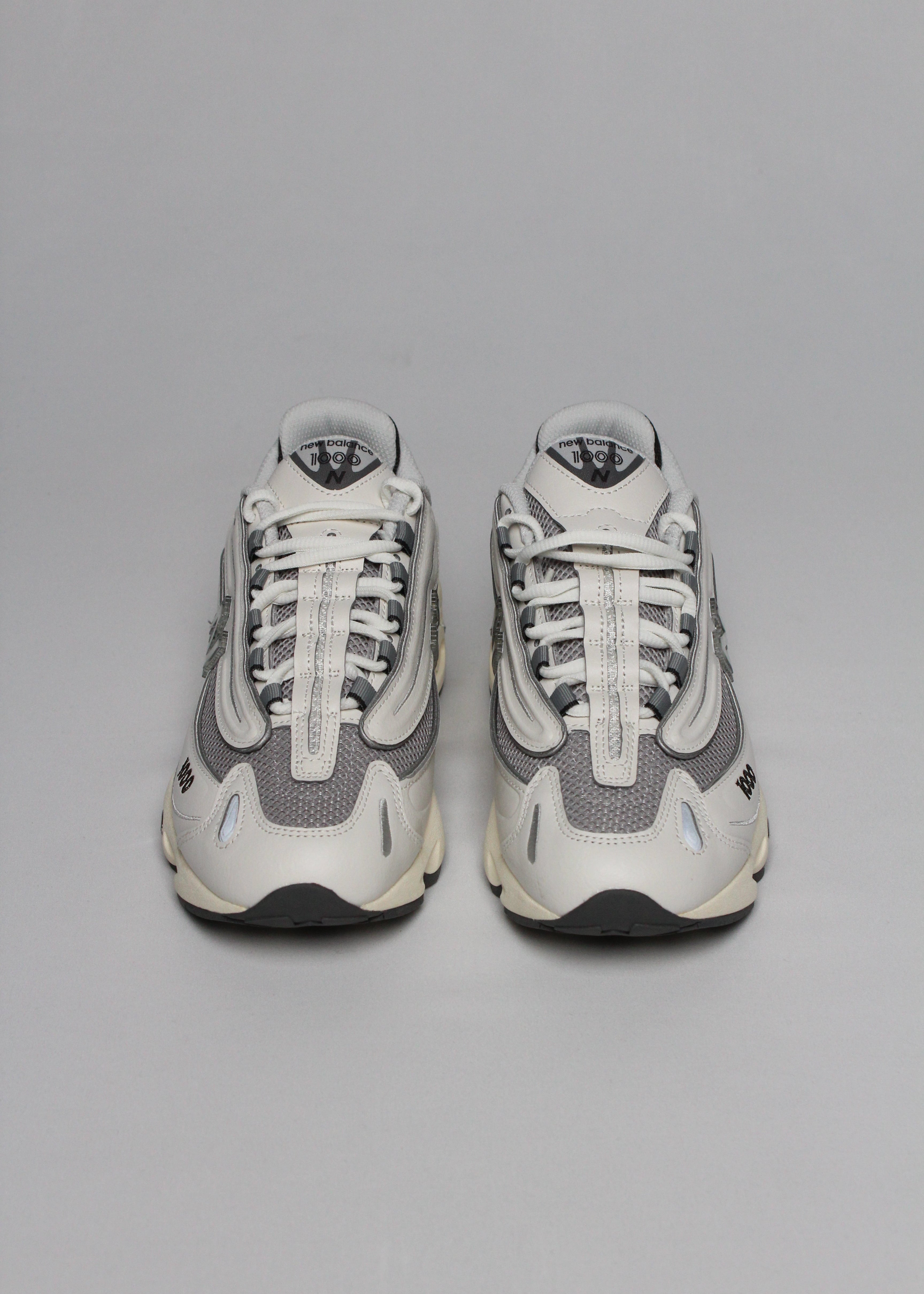 SS25 M1000MEW SNEAKERS  IN PELLE SINTETICA  E TESSUTO COLORE SEA SALT