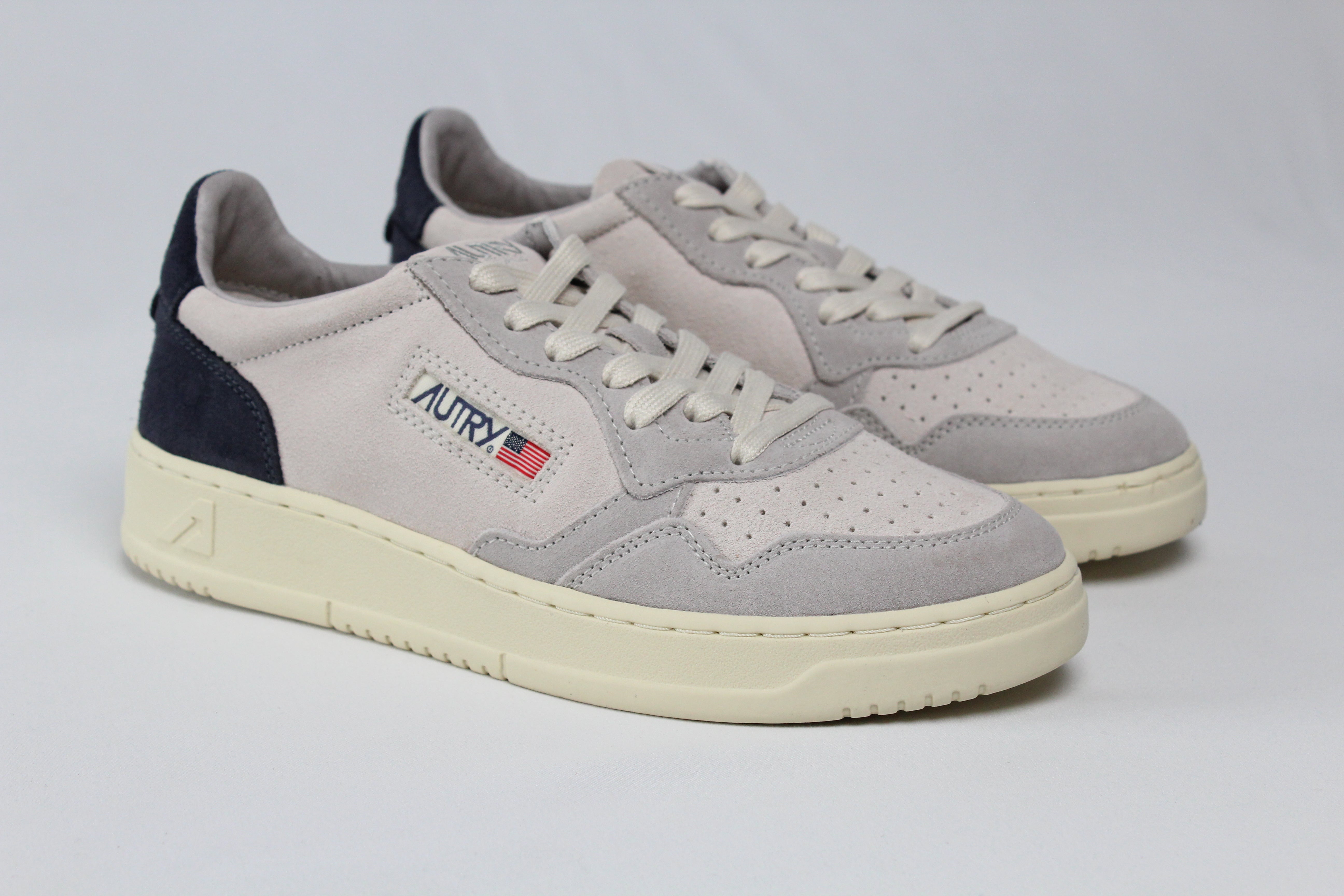 AI/SS25 AULM-TS03  SNEAKERS MEDALIST TRIC/SUEDE LOFT/SPBLU