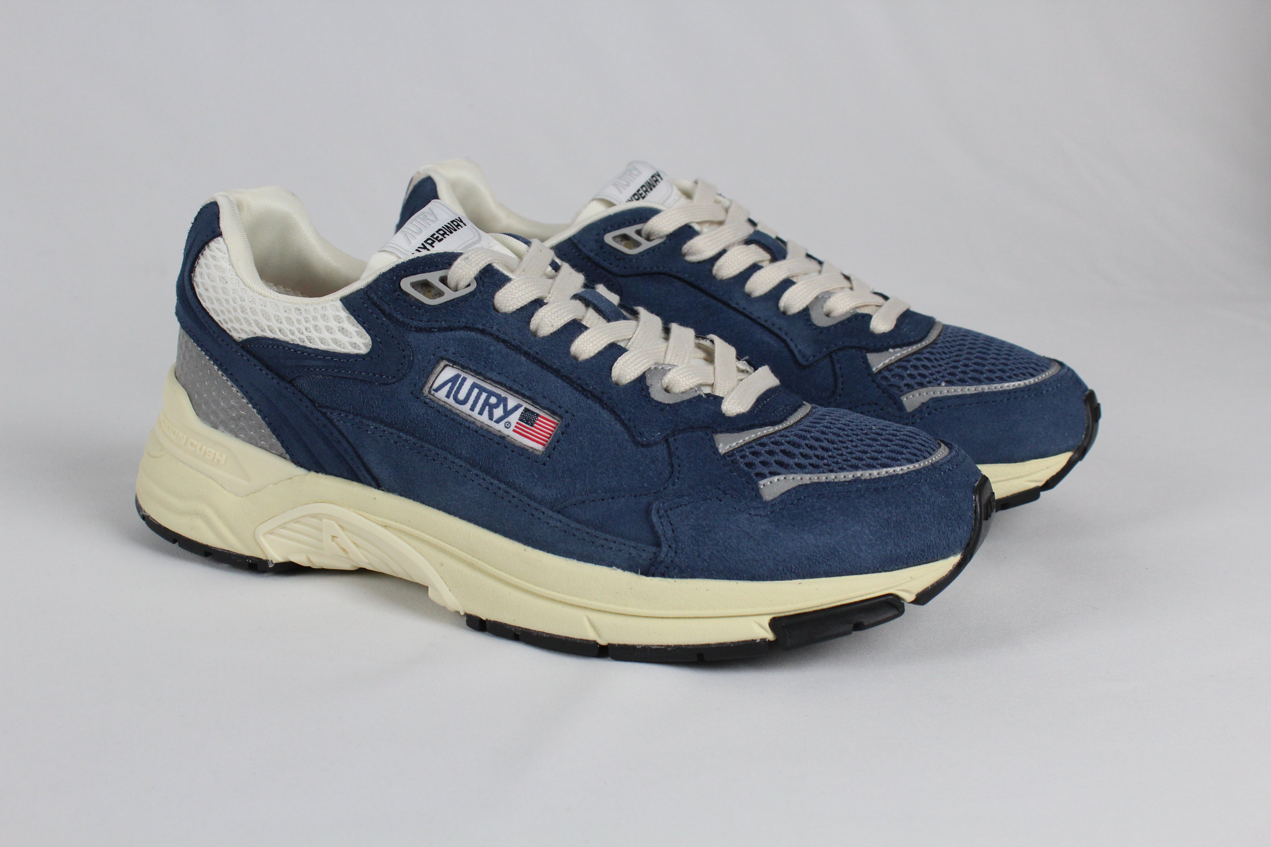 AI/SS25 HYLM-UM09  SNEAKERS  HUPERWAY  SUEDE/MESH  WHT/GREY
