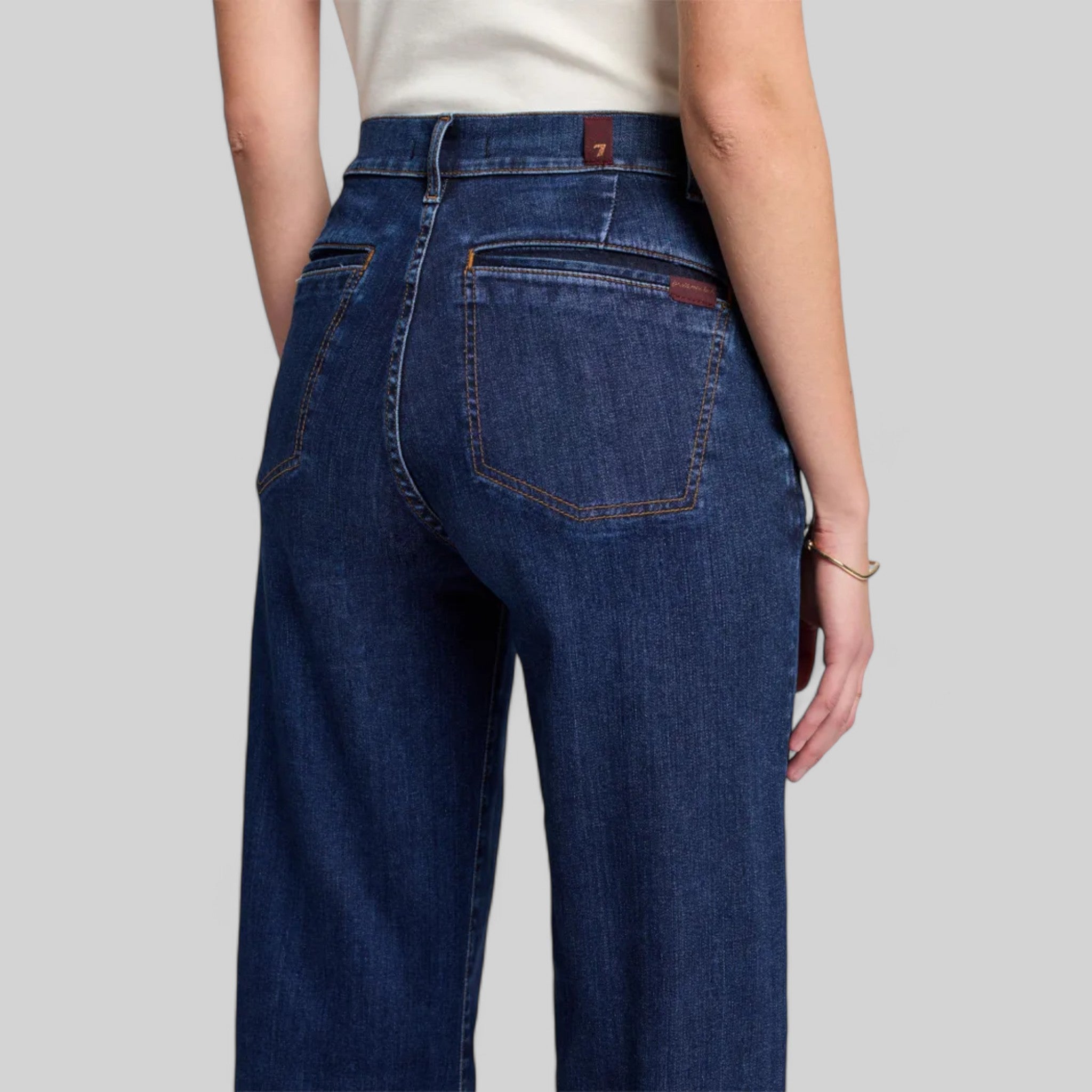 JEANS TAILORED LOTTA REBEL WITH SLASH POCKET