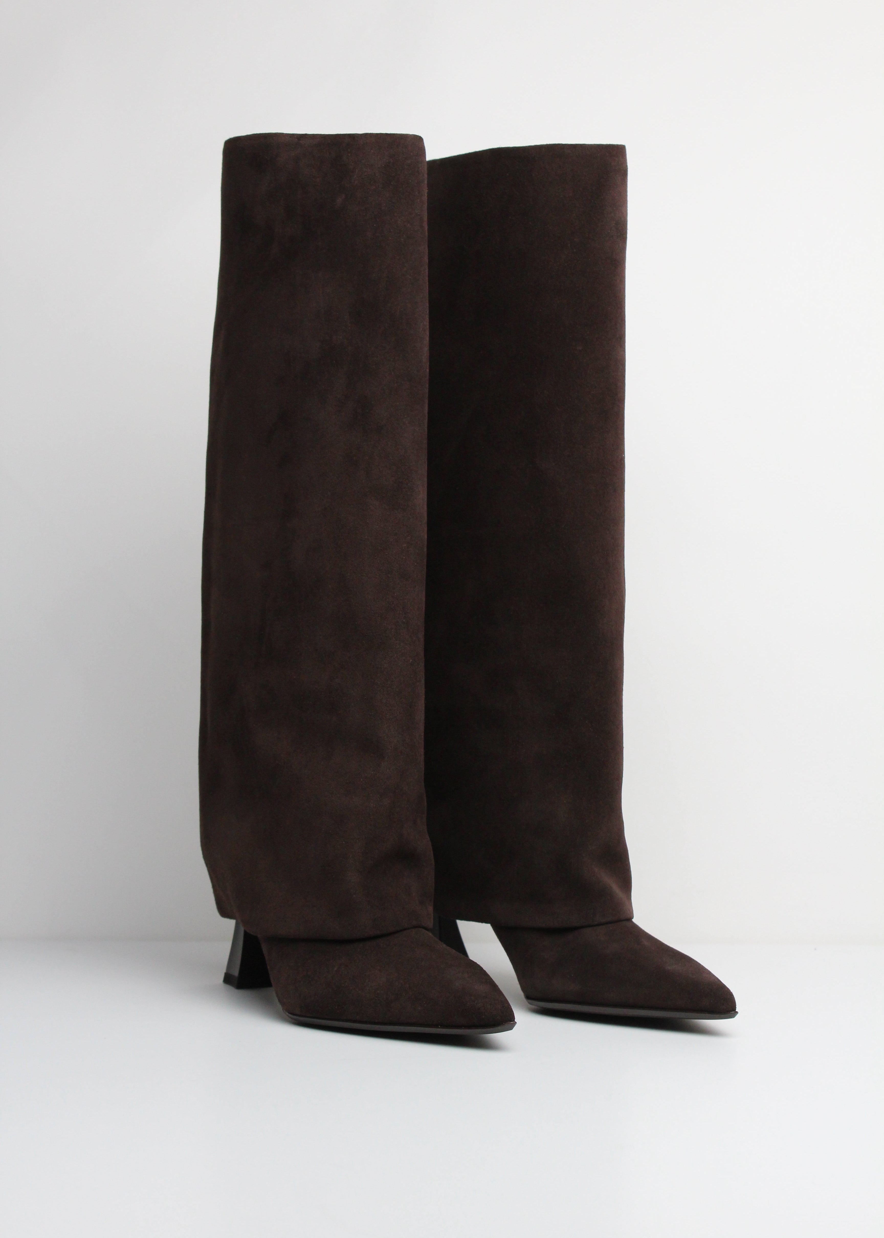 FW25-KRIZIA56  STIVALE SOFT EBANO