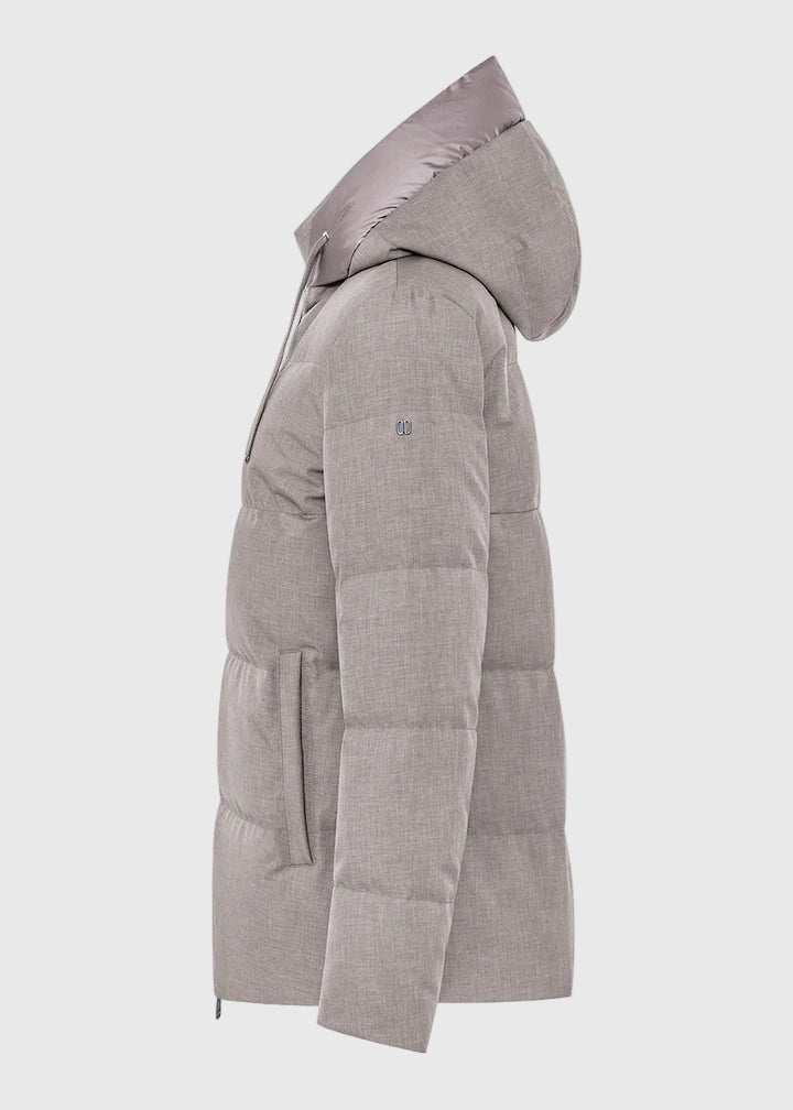 FW25LOTTIE-SORAGA  PIUMINO IN TESSUTO TECNICO  DONNA COLORE TOFU