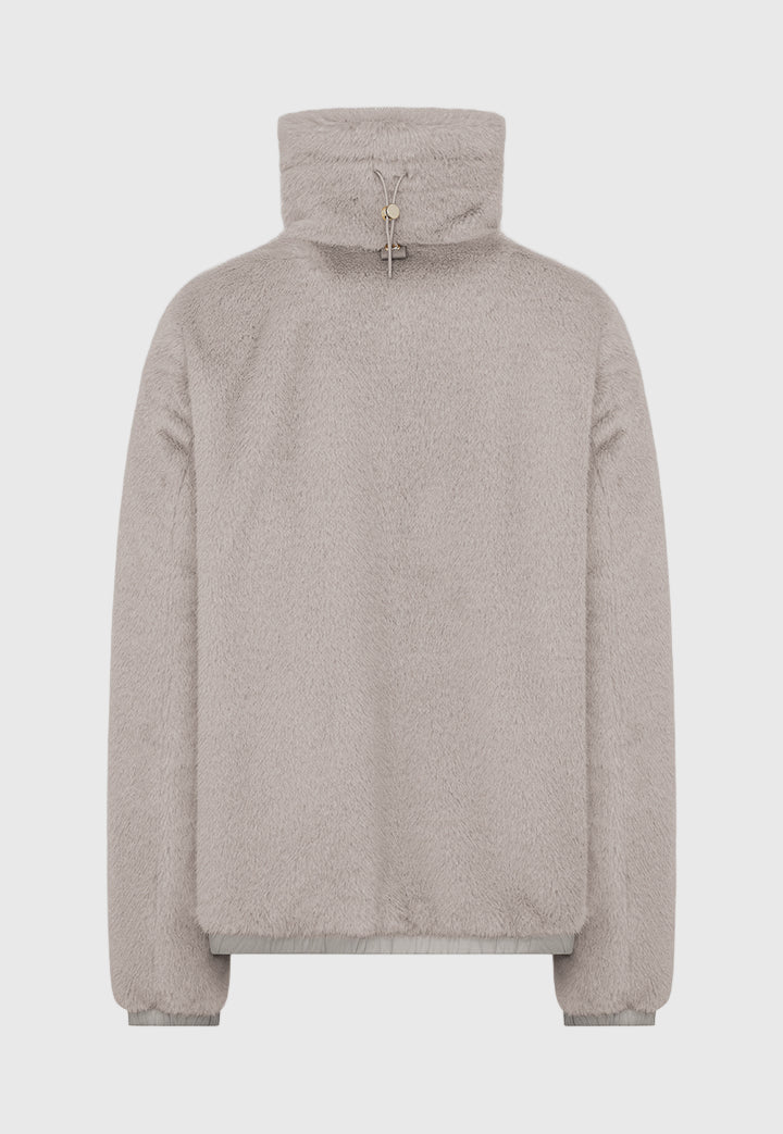 FW255-MANILA-PEJO  GIACCA CORTA IN MORBIDA PELLICCETTA  COLORE CAMMELLO