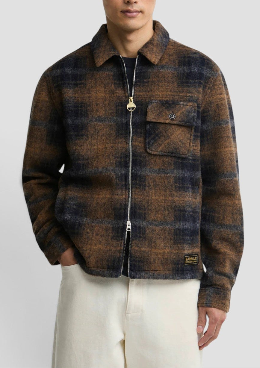 MFL0229   Overshirt Oswald in misto lana.