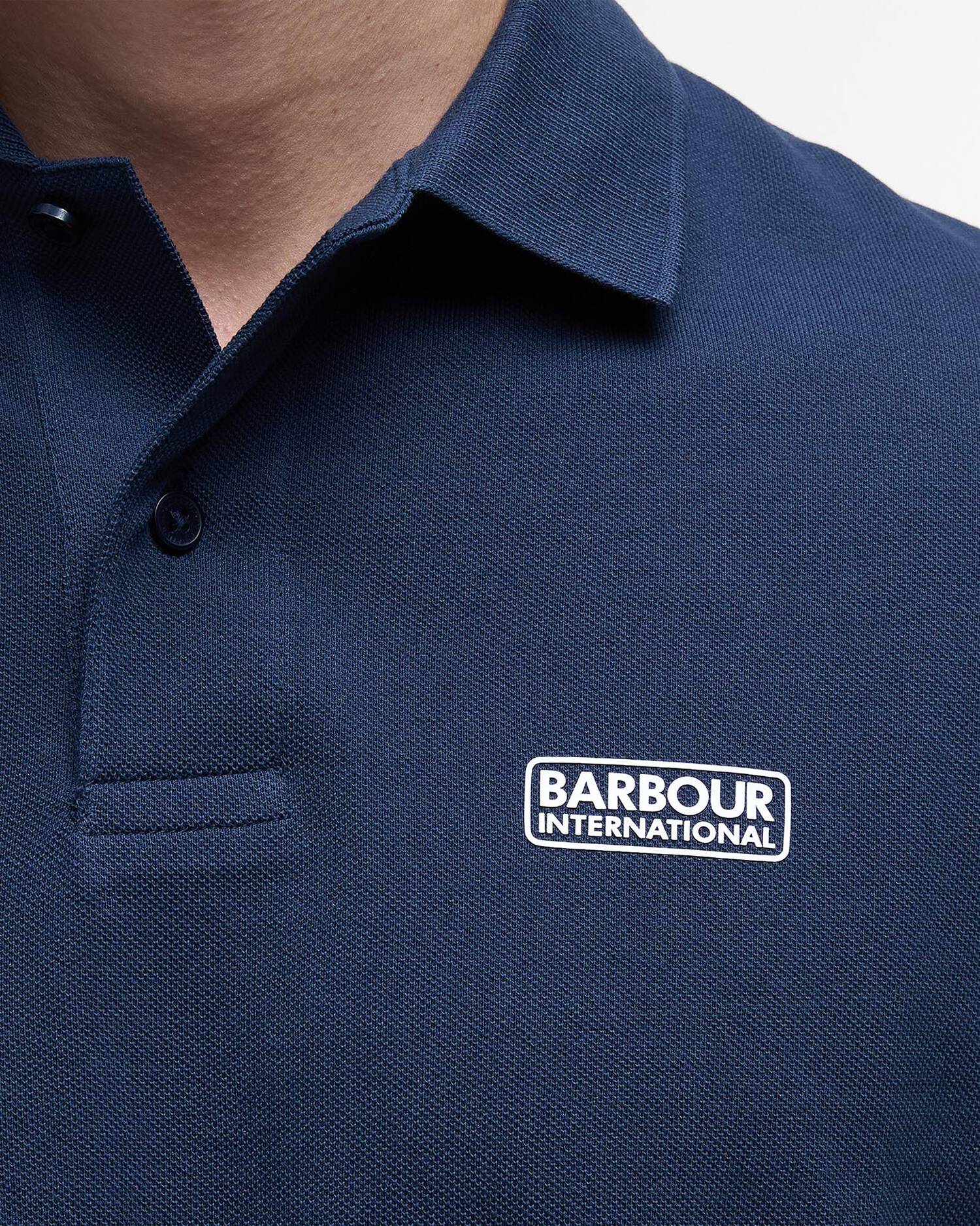 SS26-MML1318 POLO MANICA CORTA BLU NAVY