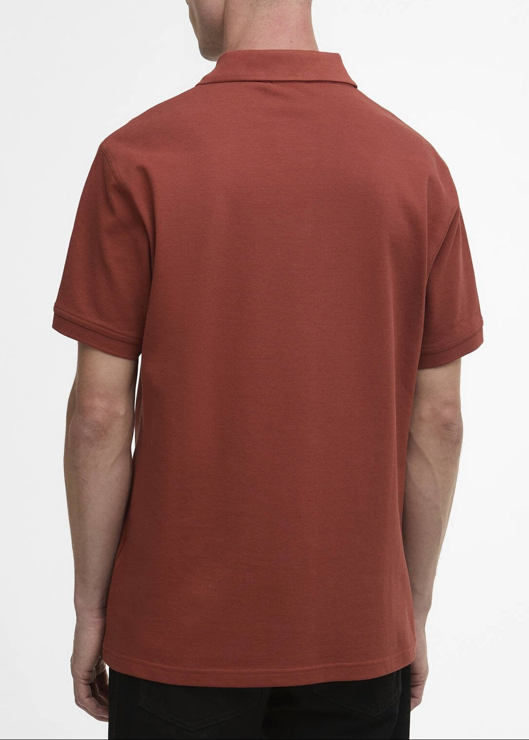 SS26-MML1318 POLO MANICA CORTA TERRA ROSSA