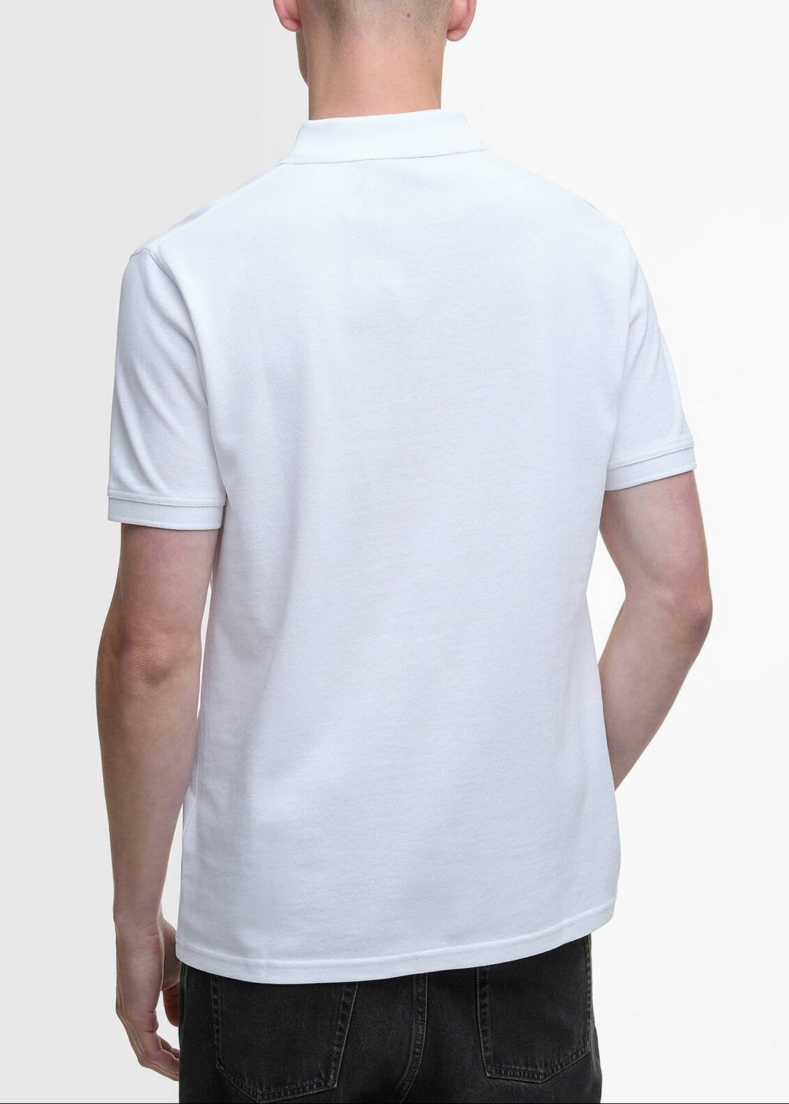 SS26-MML1318 POLO MANICA CORTA BIANCO