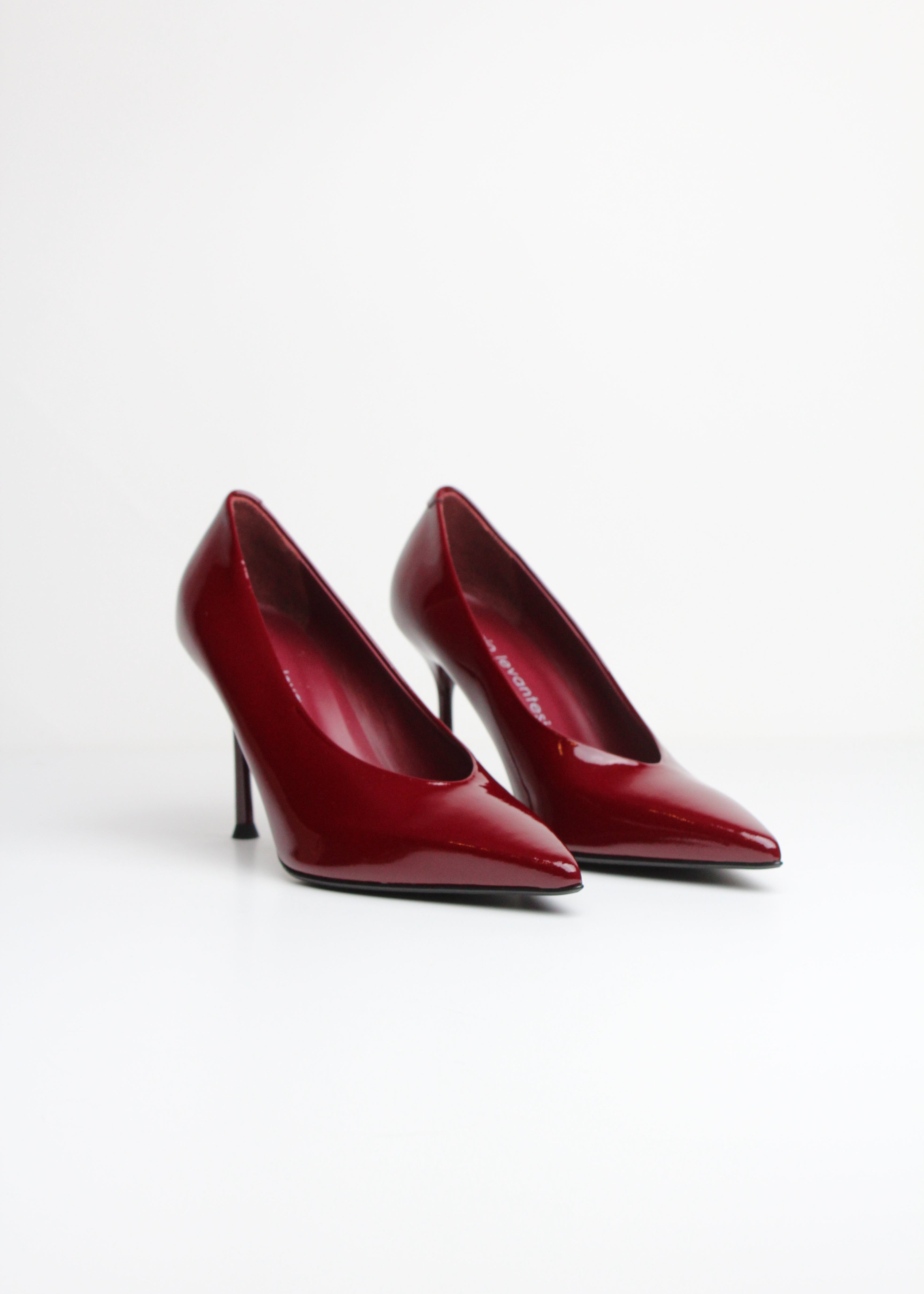 FW25-MODERNA56  DÉCOLLETÉ IN VERNICE  RED LAQUE