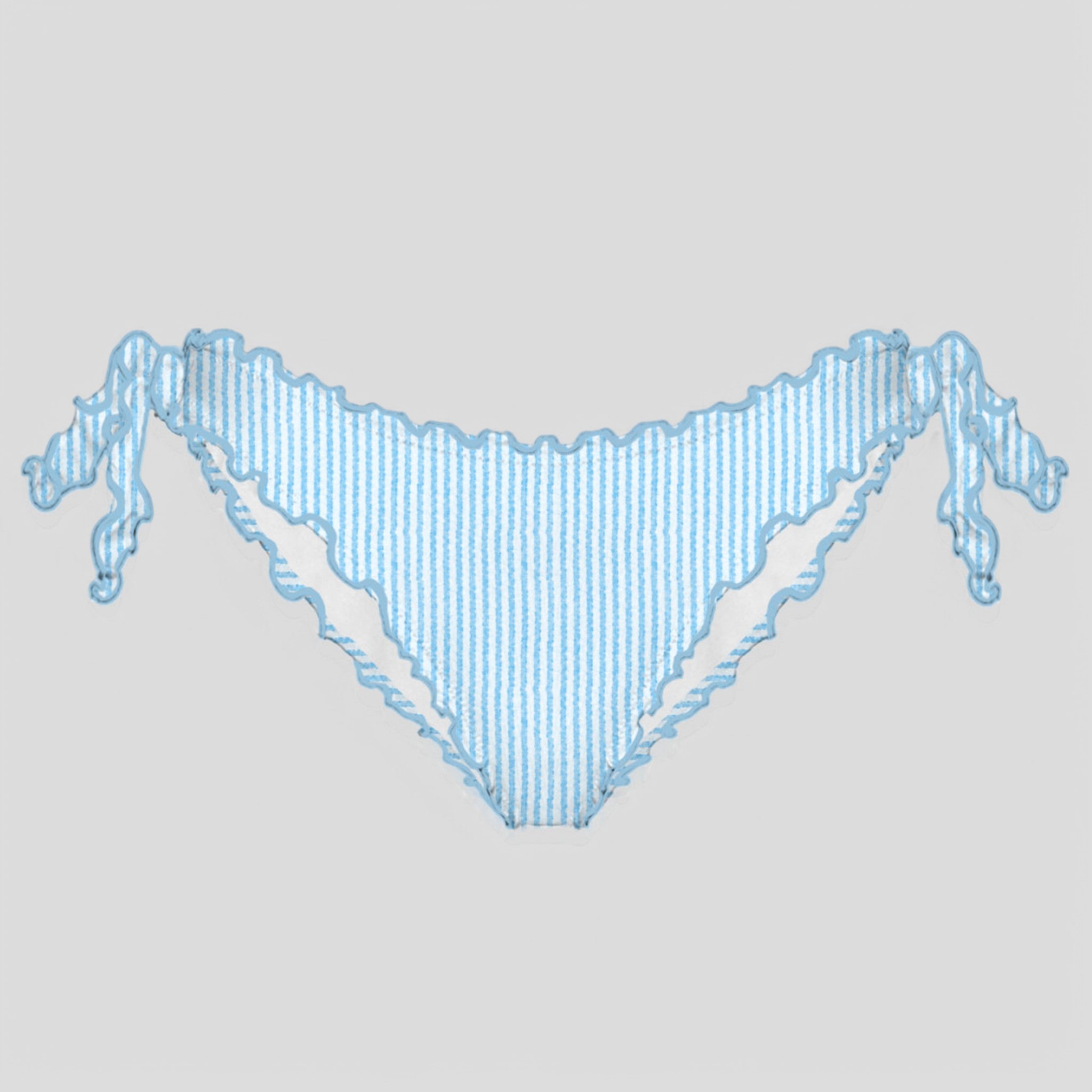 MOO0001-04211H BIKINI MOON- SEERSUCKER STRIPES 30