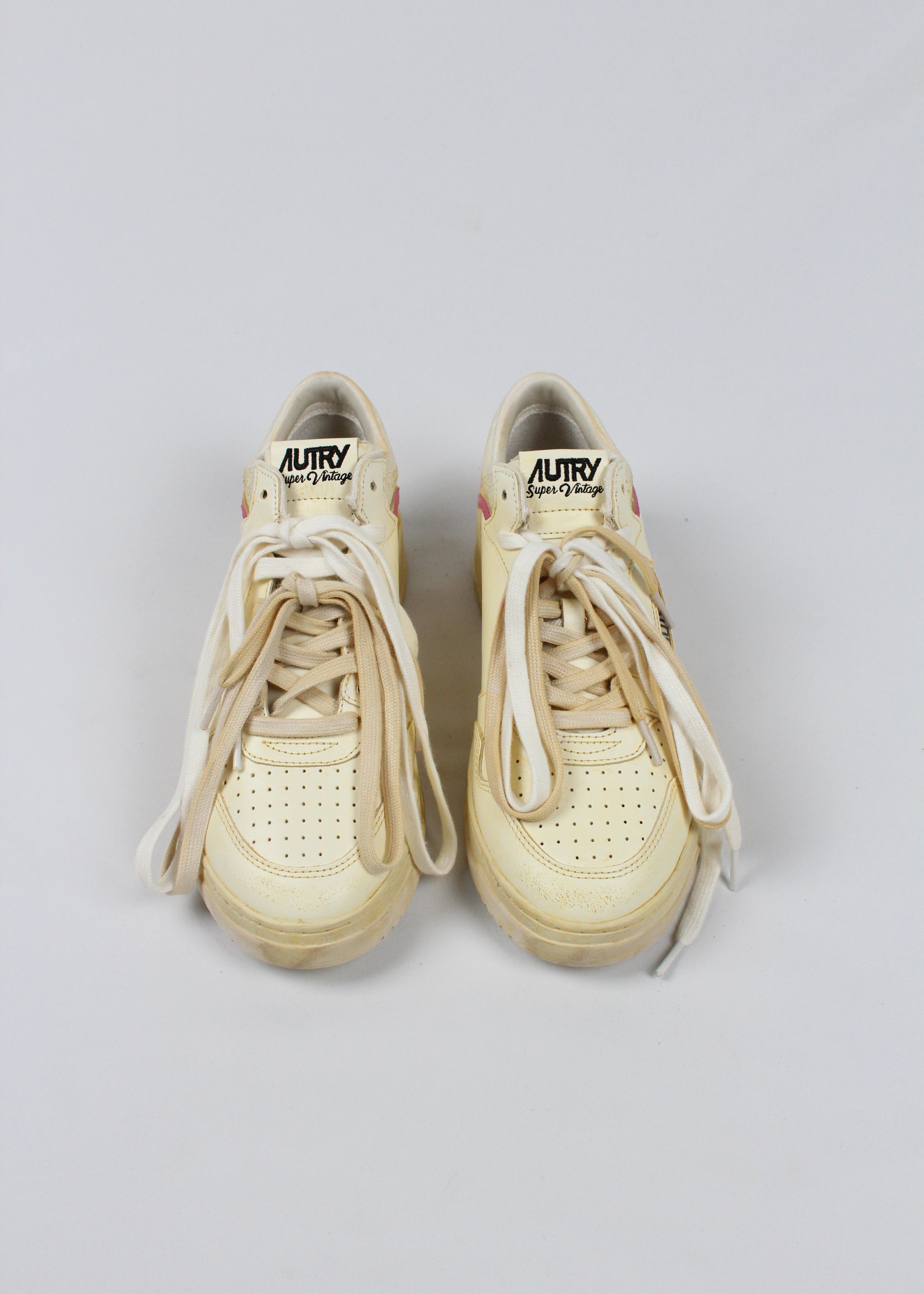 FW25 MVMM-EG02  SNEAKERS  MED-WAY SUP VINT LEAT/GOAT  MAR/RASP