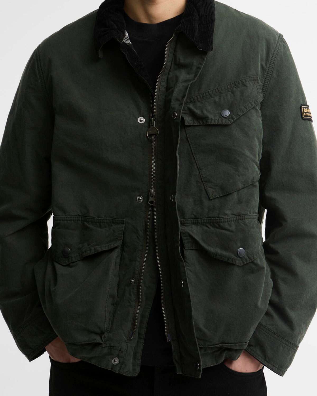 MWX2600  Giacca cerata invernale Drifter Washed.