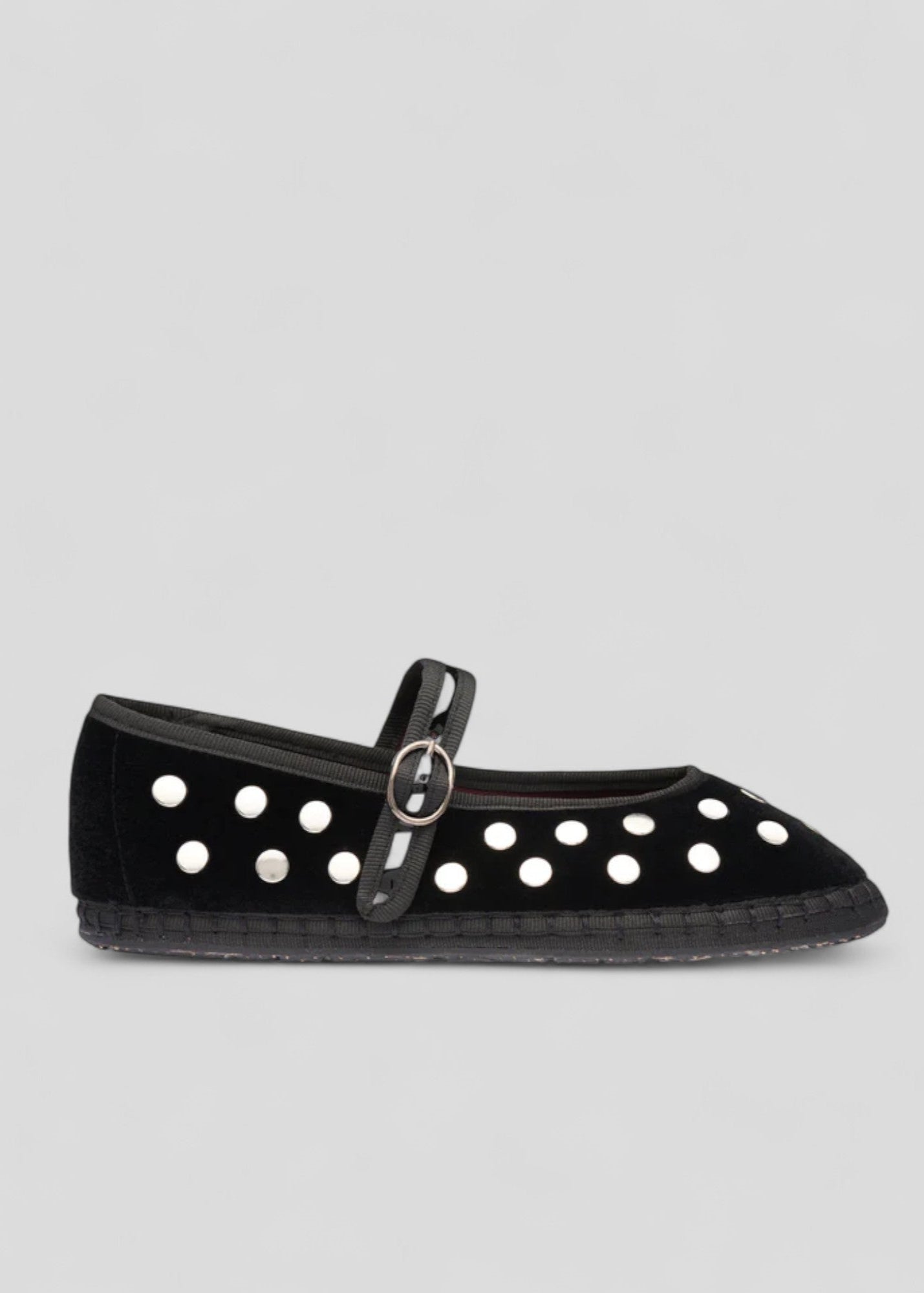 AI/FW25-BALLERINE MAE SILVER BLACK
