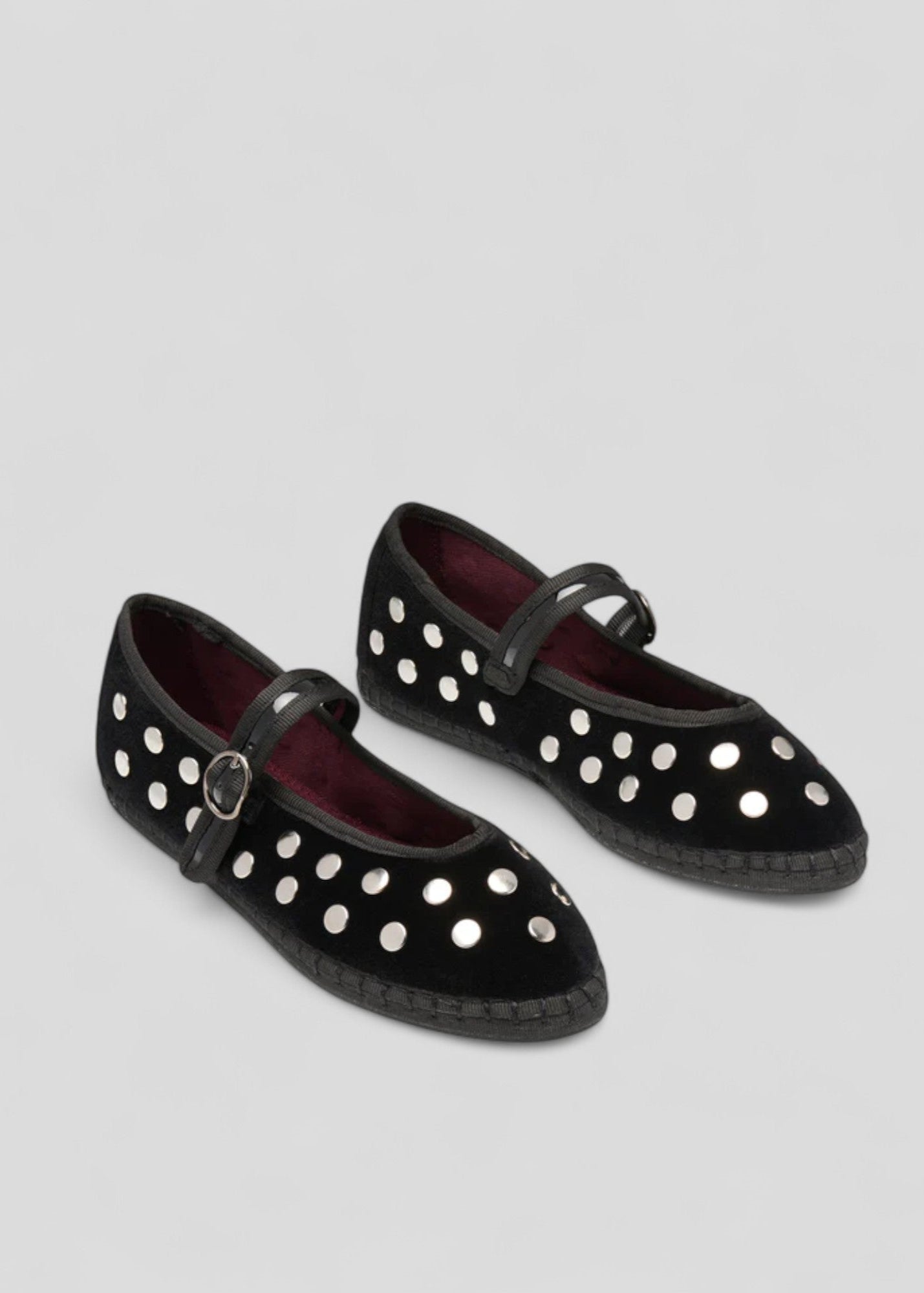AI/FW25-BALLERINE MAE SILVER BLACK