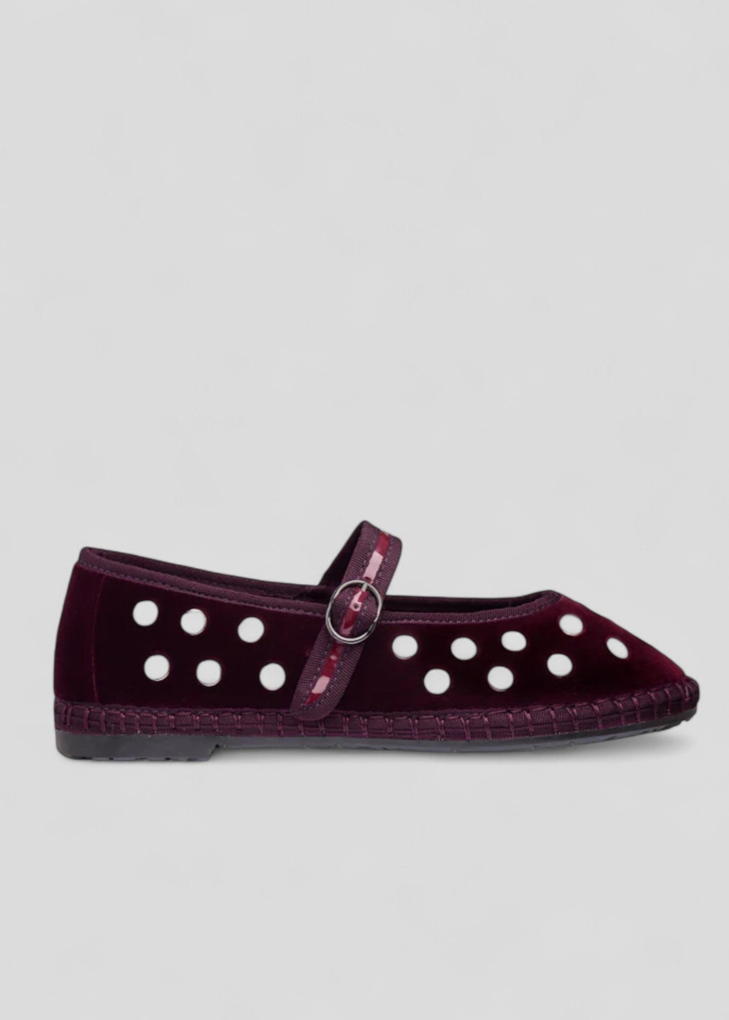 AI/FW25-BALLERINE MAE SILVER WINE