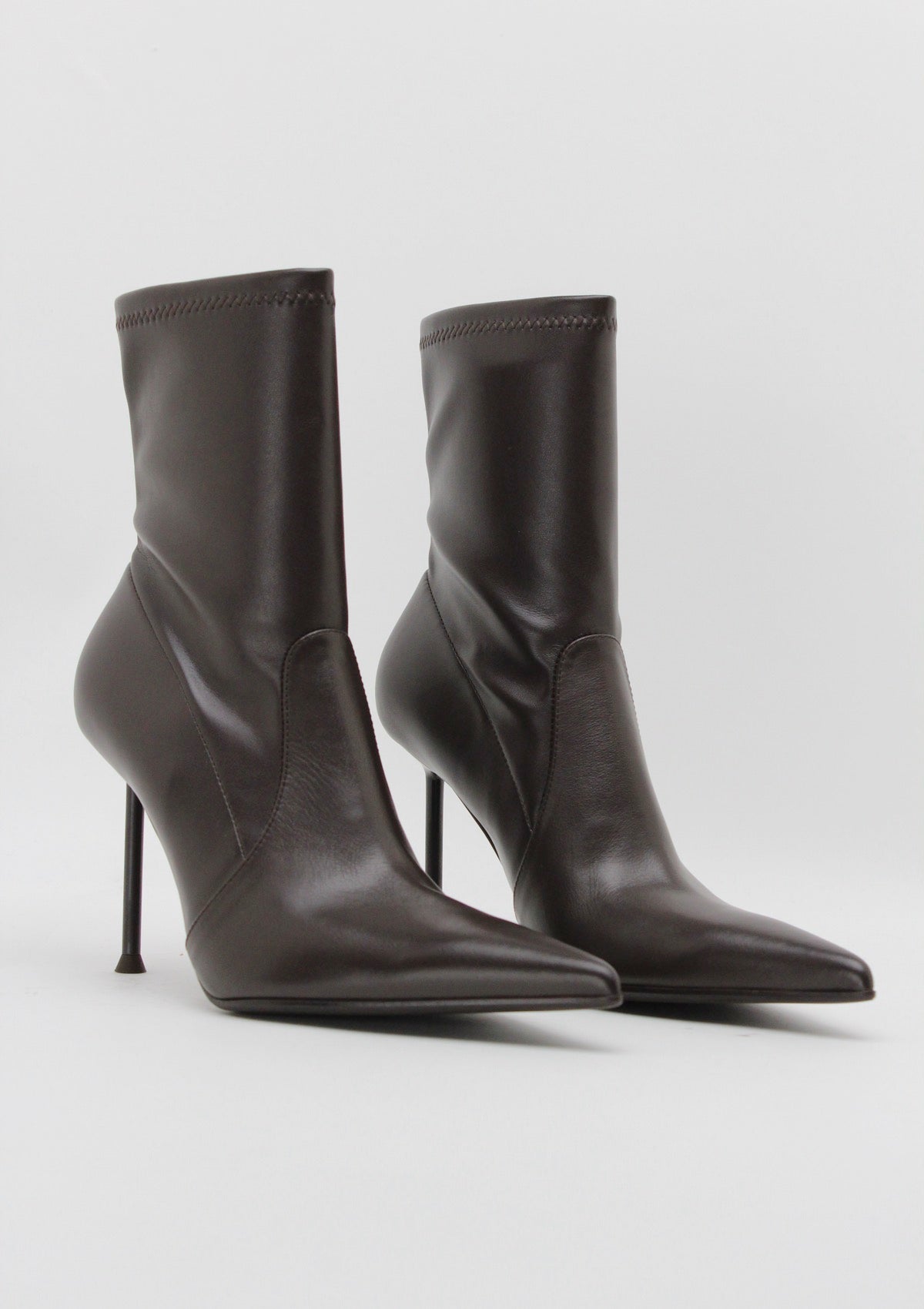 PATRIZIA67   Stivaletti Sock Boots tryde ebano - sergio levantesi