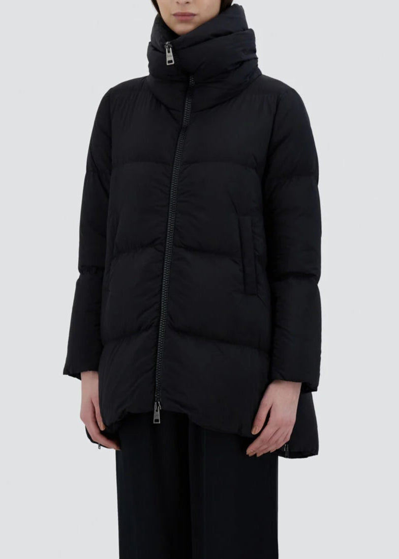 FW25-PI001959D  PIUMINO A-SHAPE   COLORE NERO