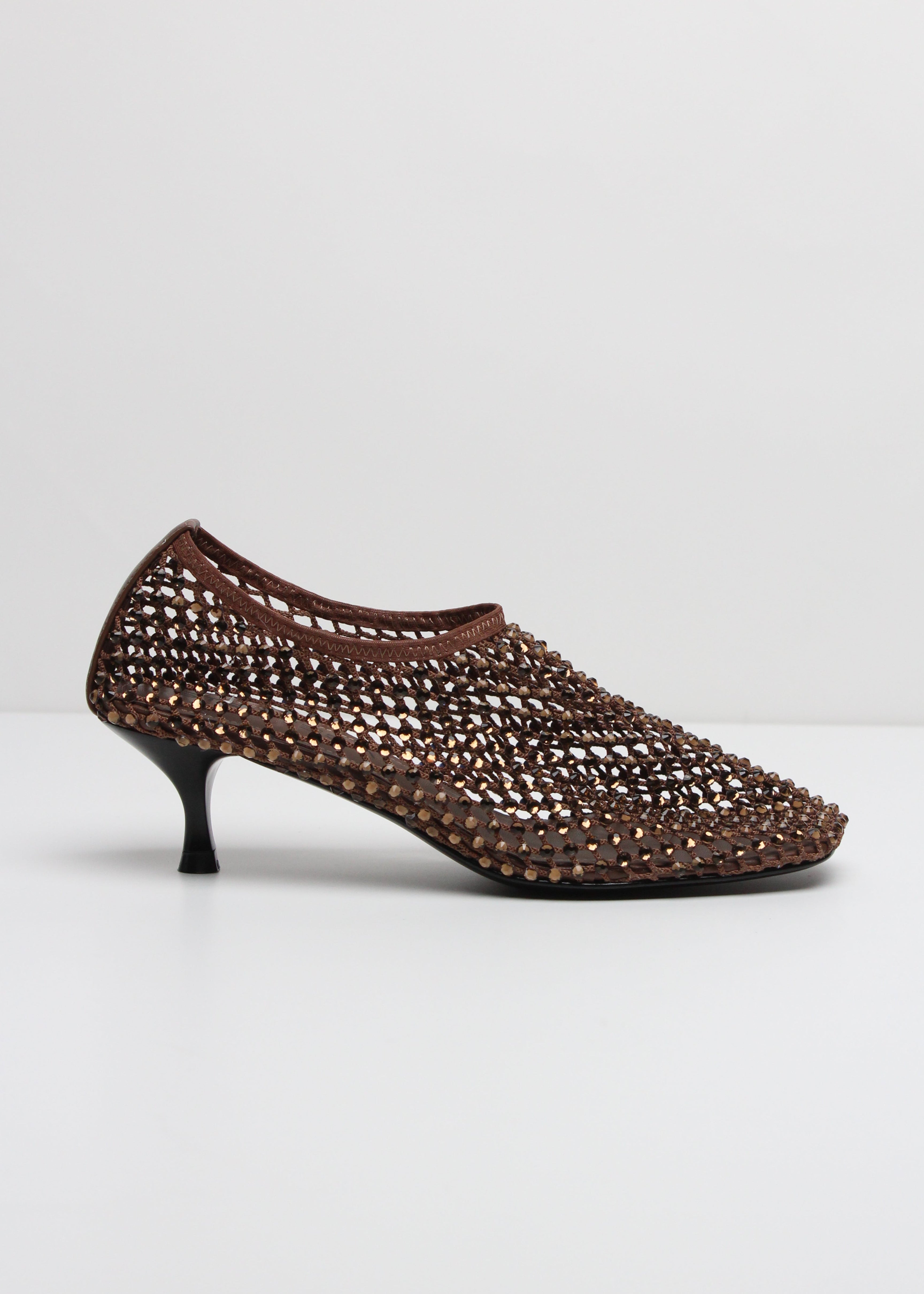 SS26-R14  JEWELS PUMP STRASS CACAO