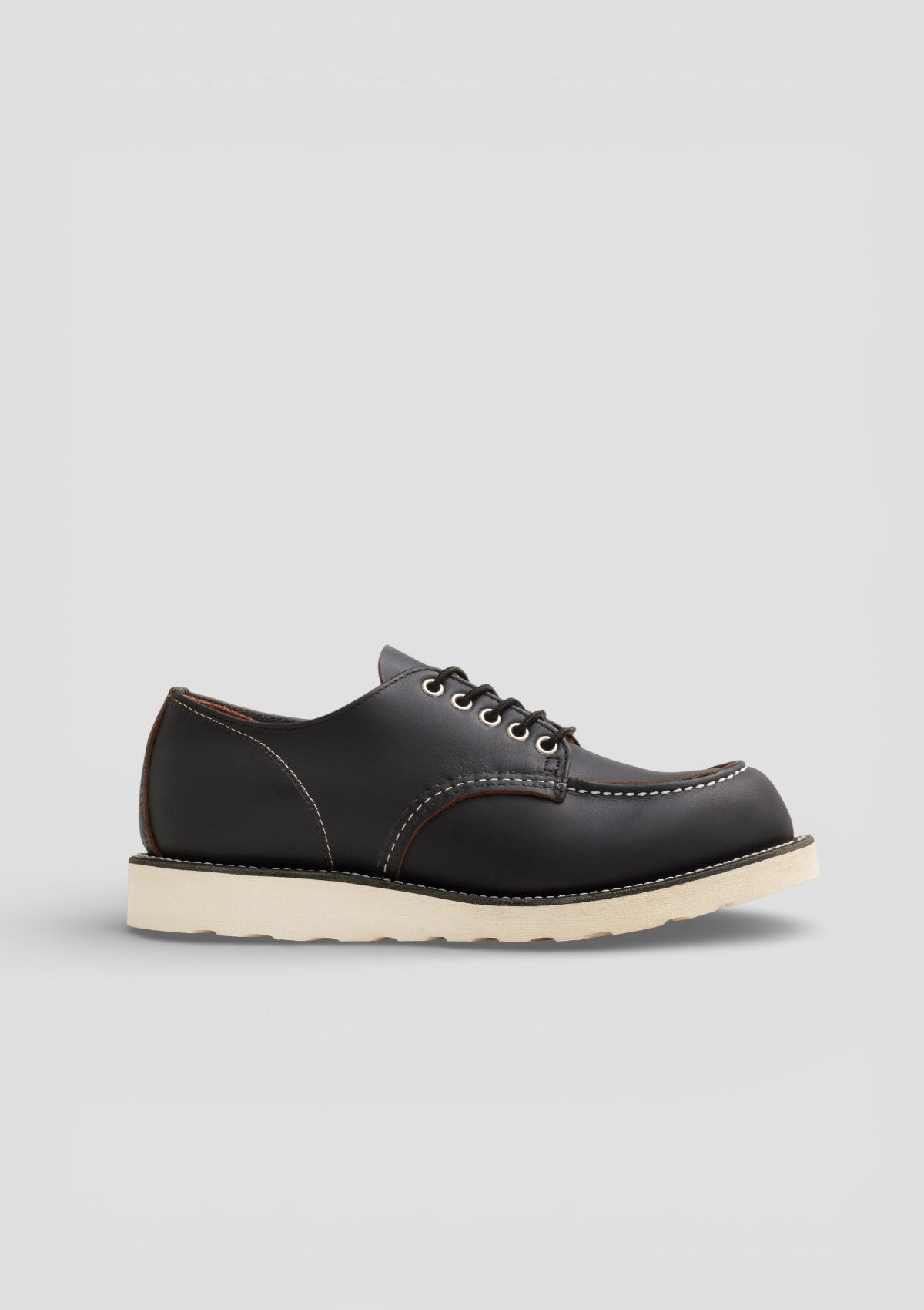 8090 OXFORD DA UOMO IN PELLE BLACK PRAIRIE