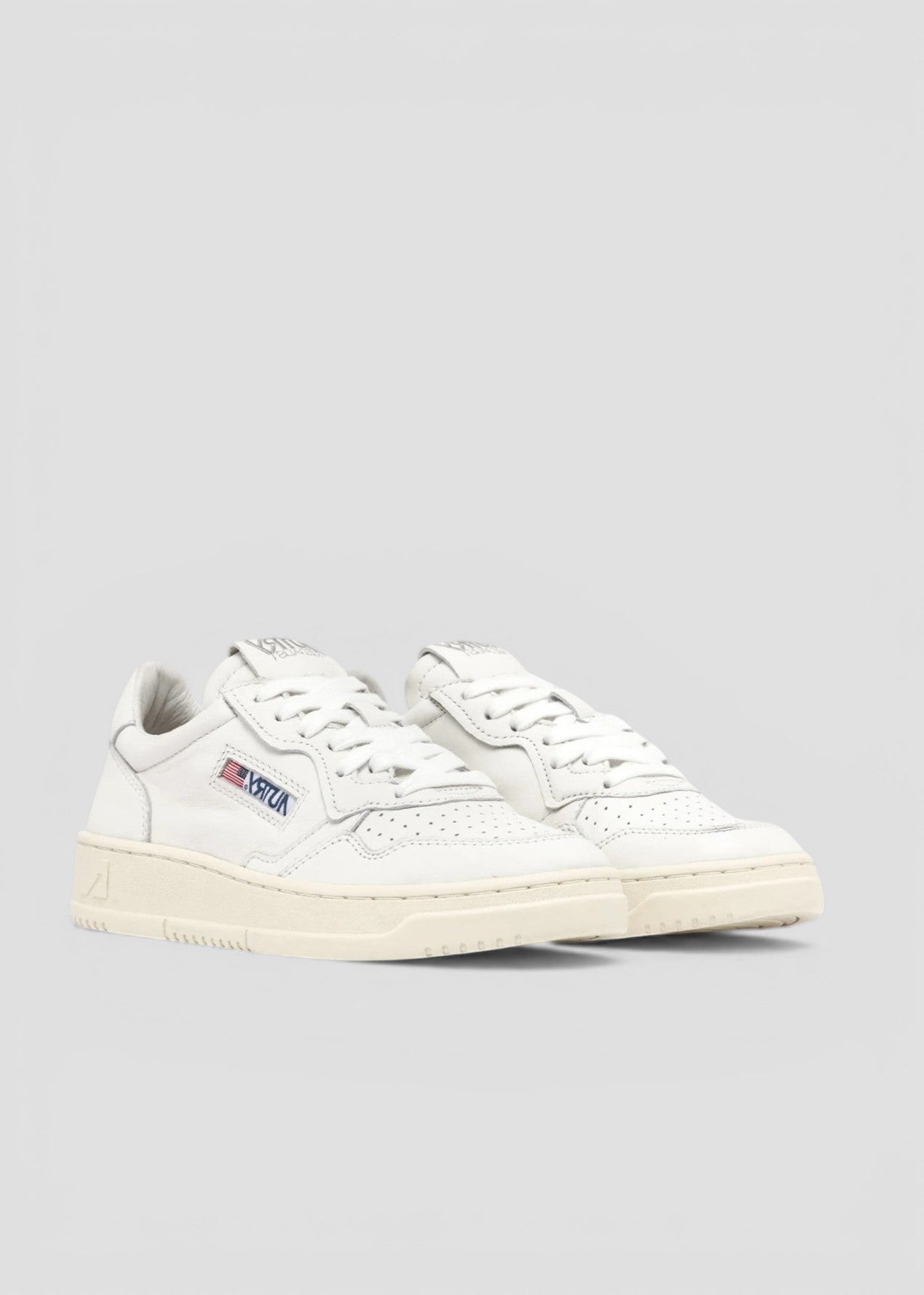 SNEAKERS AULW-GG04 MEDALIST LOW  IN PELLE BIANCA