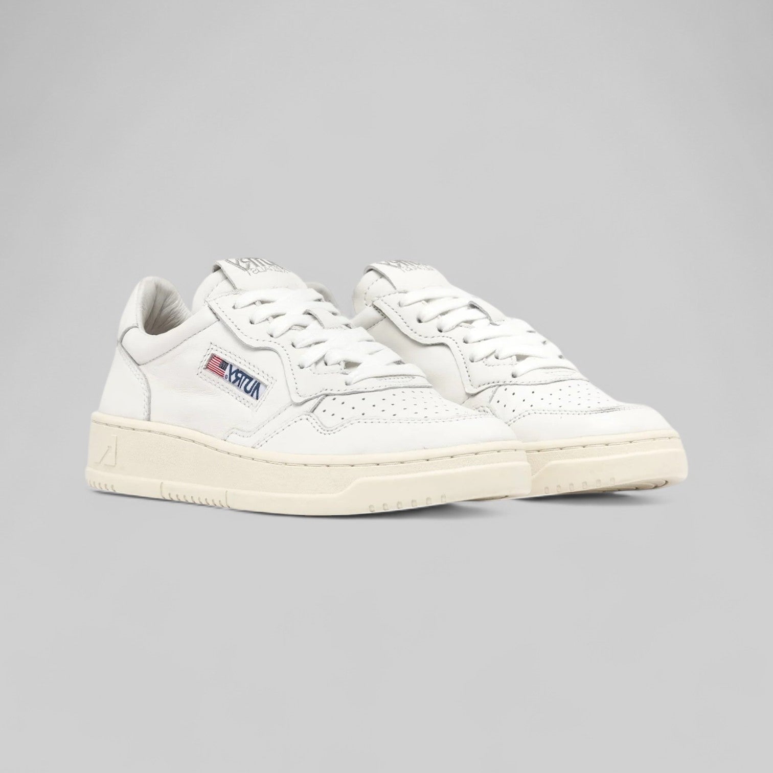 SNEAKERS AULW-GG04 MEDALIST LOW  IN PELLE BIANCA
