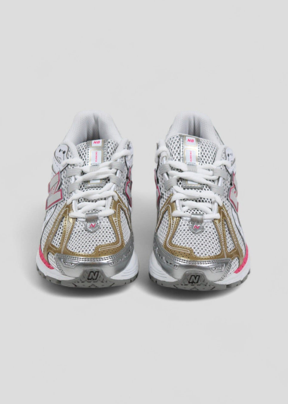 SS25 U1906RCH SNEAKERS IN PELLE SINTETICA COLORE SILVER ORANCE
