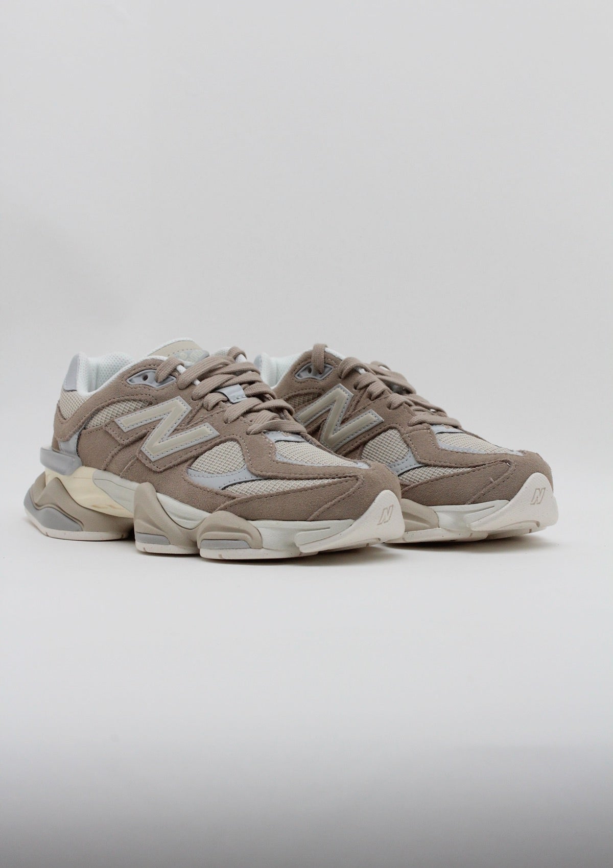 U90608AP  SNEAKERS DONNA SUEDE-MESH-DRIFTWOOD