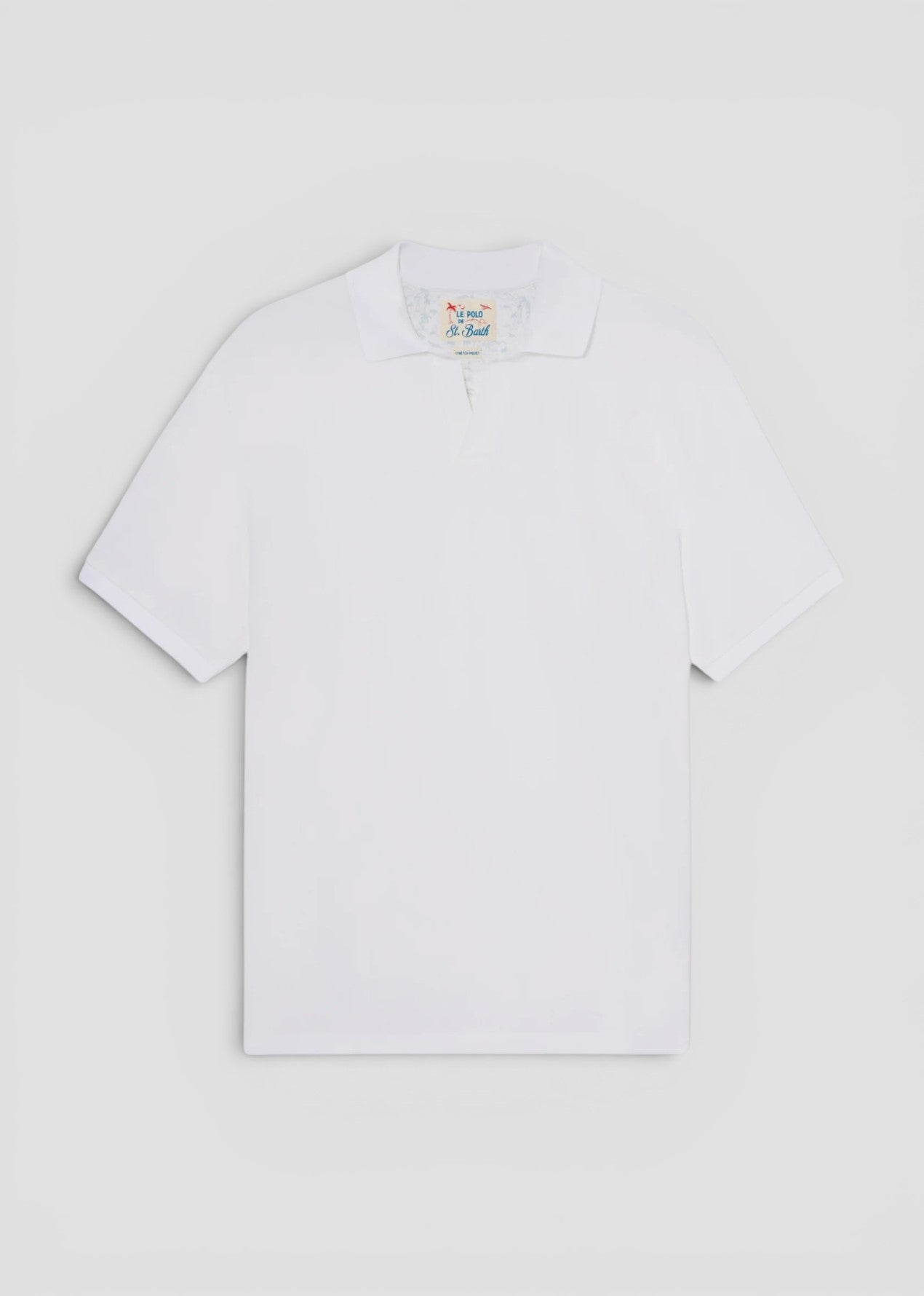 SS26-CHS0001 - 00123L POLO CHARLES - PIQUET 01N WHITE