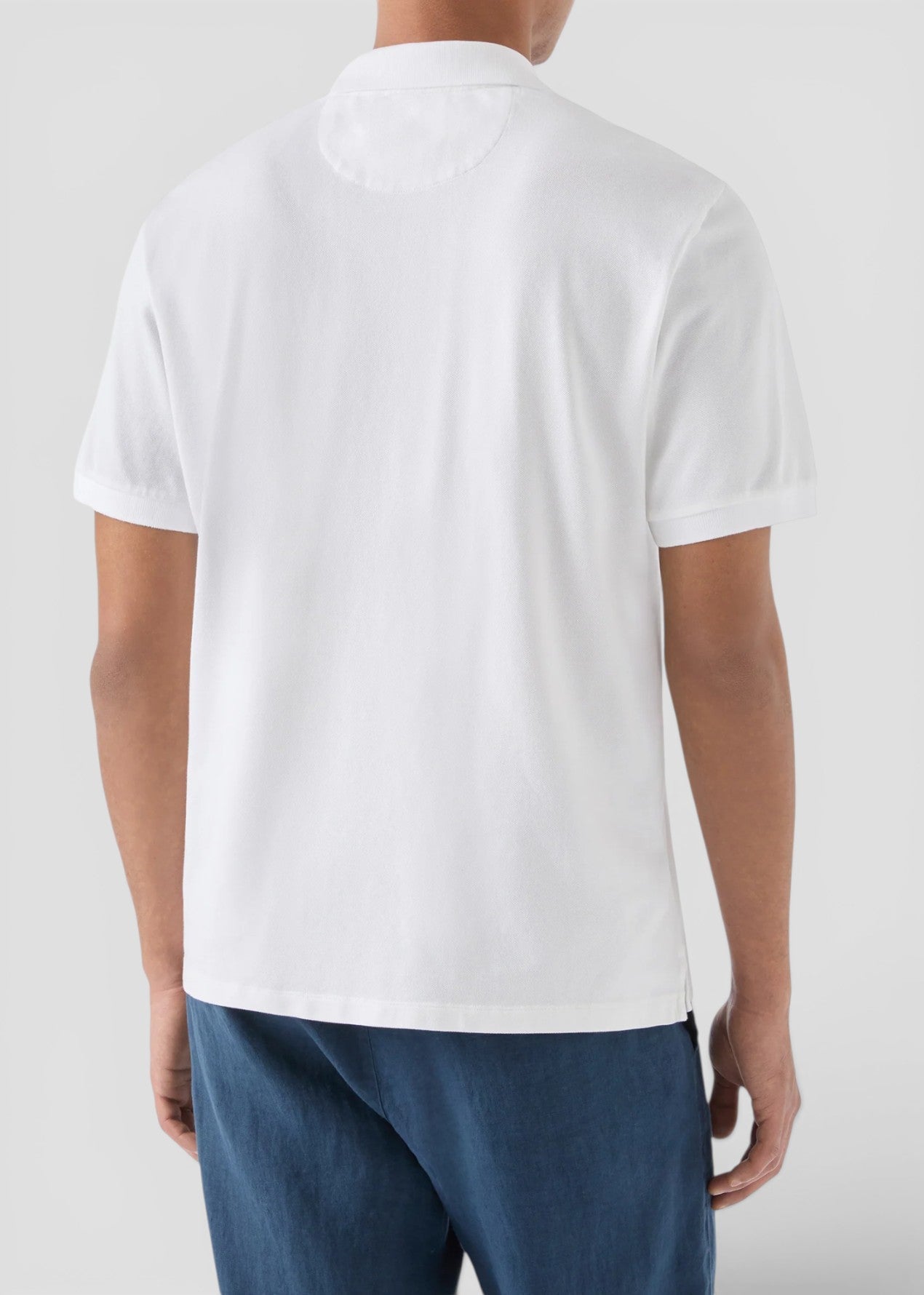 SS26-CHS0001 - 00123L POLO CHARLES - PIQUET 01N WHITE