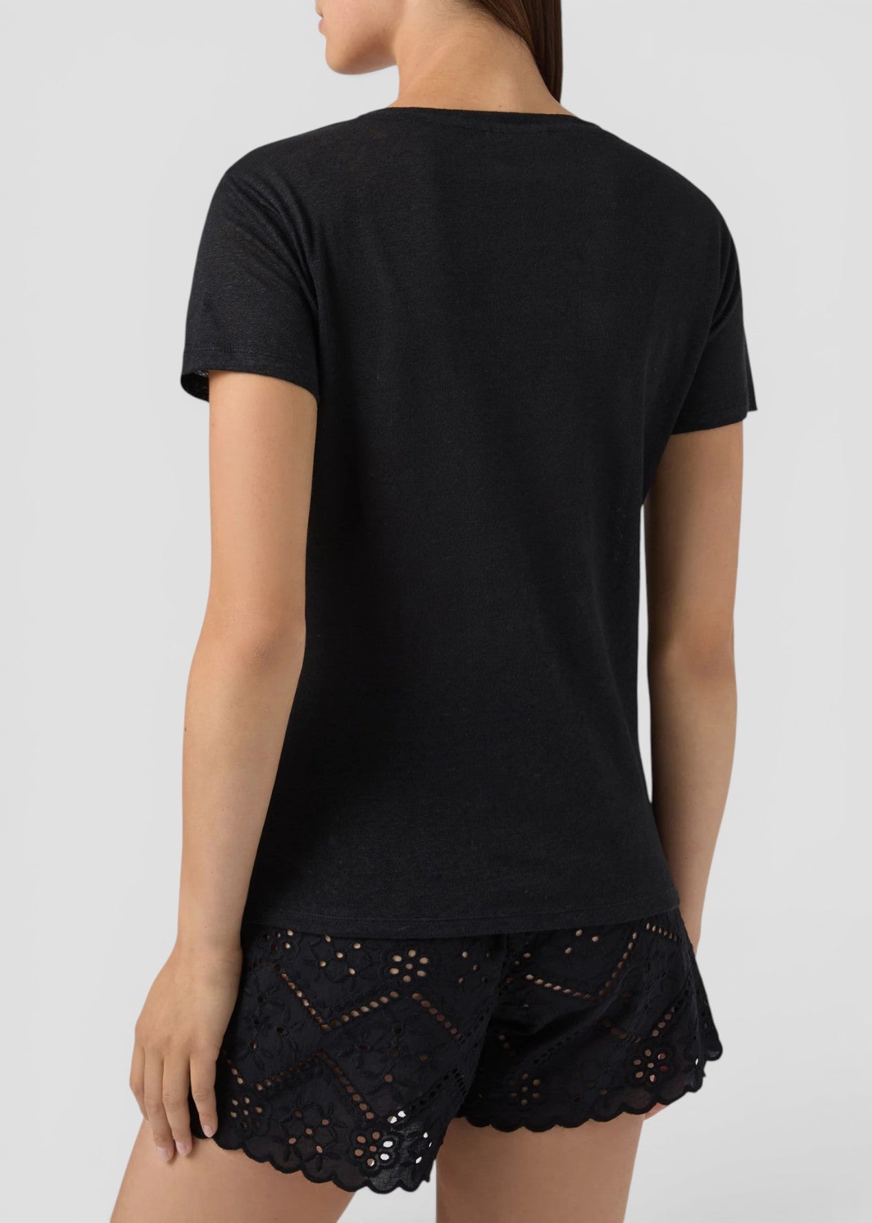 SS26-ELOI001 - 08673L T-SHIRT ELOISE - LINEN SB 00 EMB