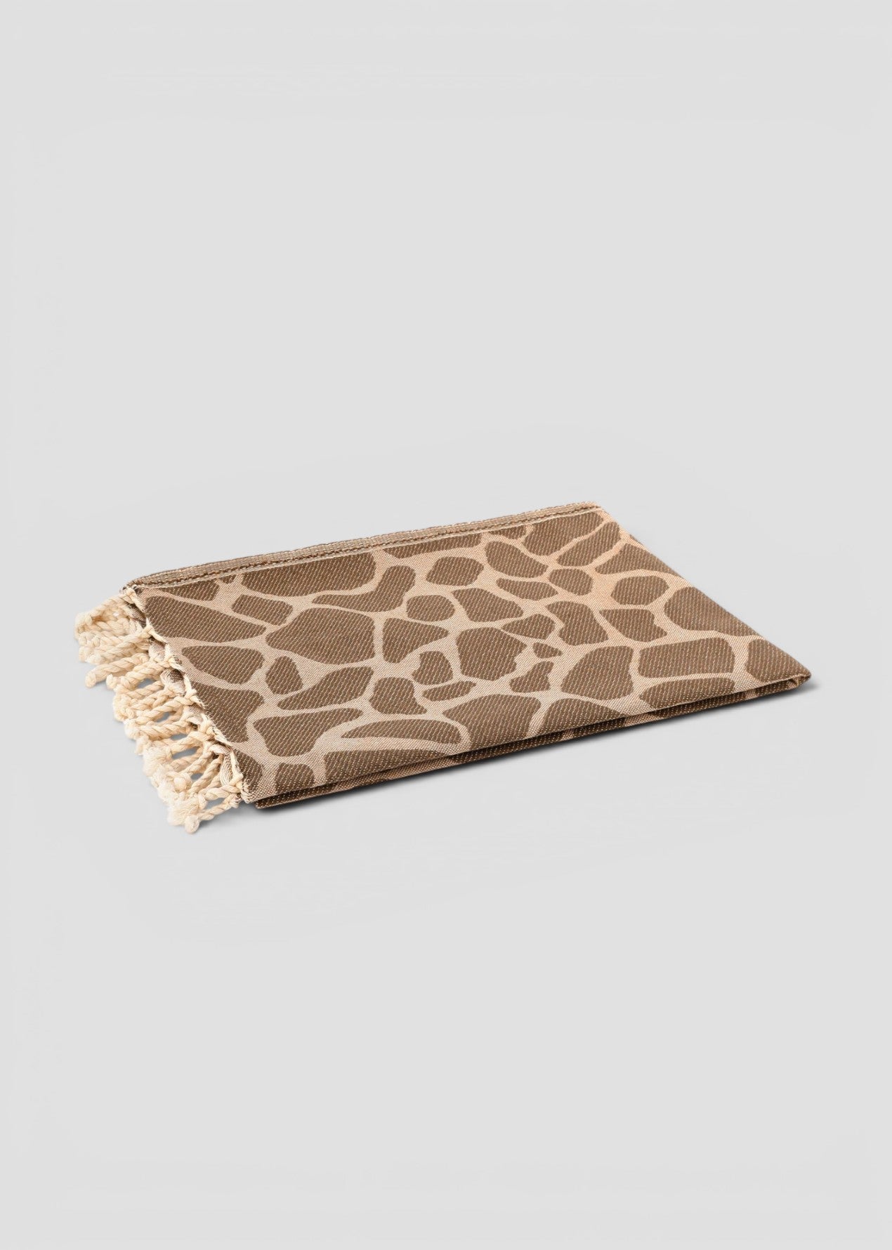 SS26-FOUT009 - 01061L TELO MARE FOUTAS J N - GIRAFFE SKIN 18 EMB