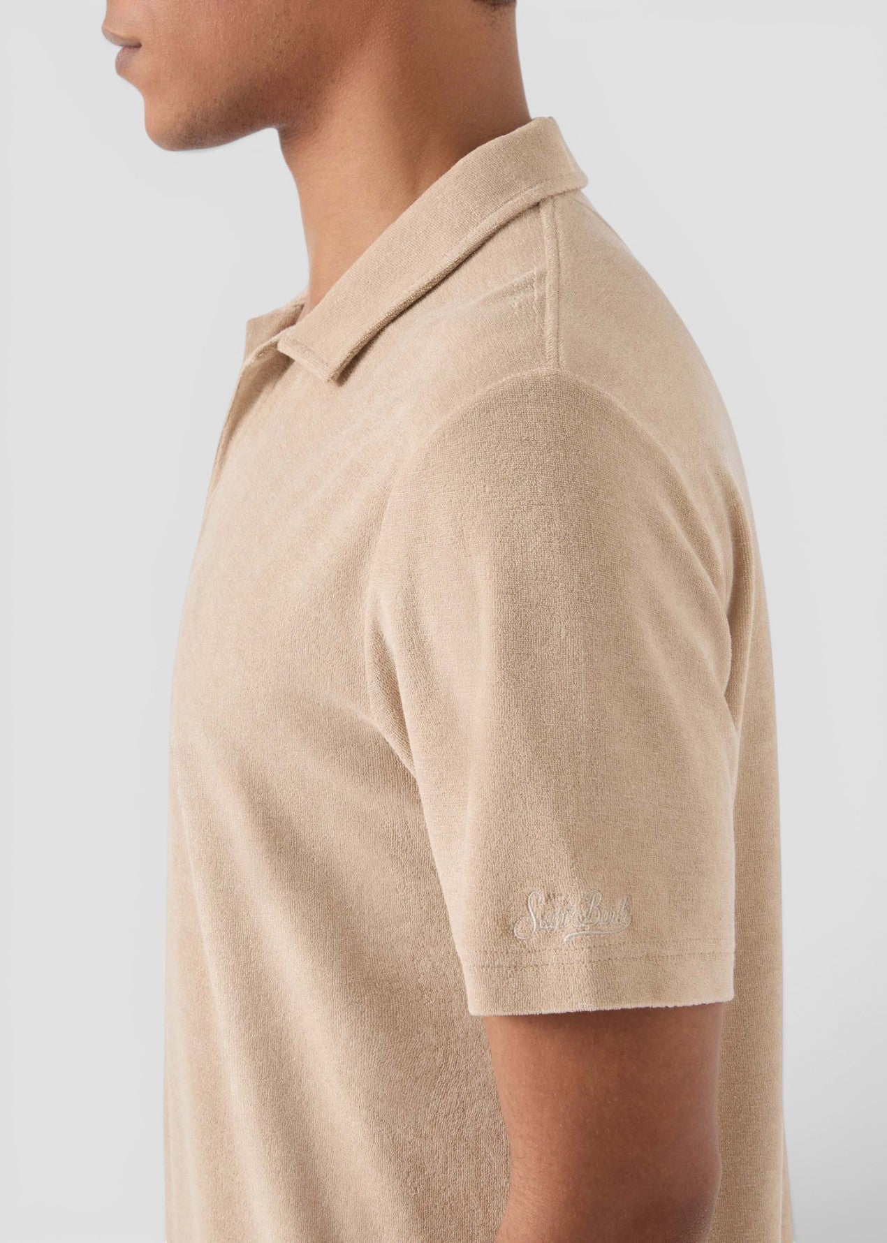 SS26-JER0001 - 00152L POLO JEREMY - TERRY 11 BEIGE
